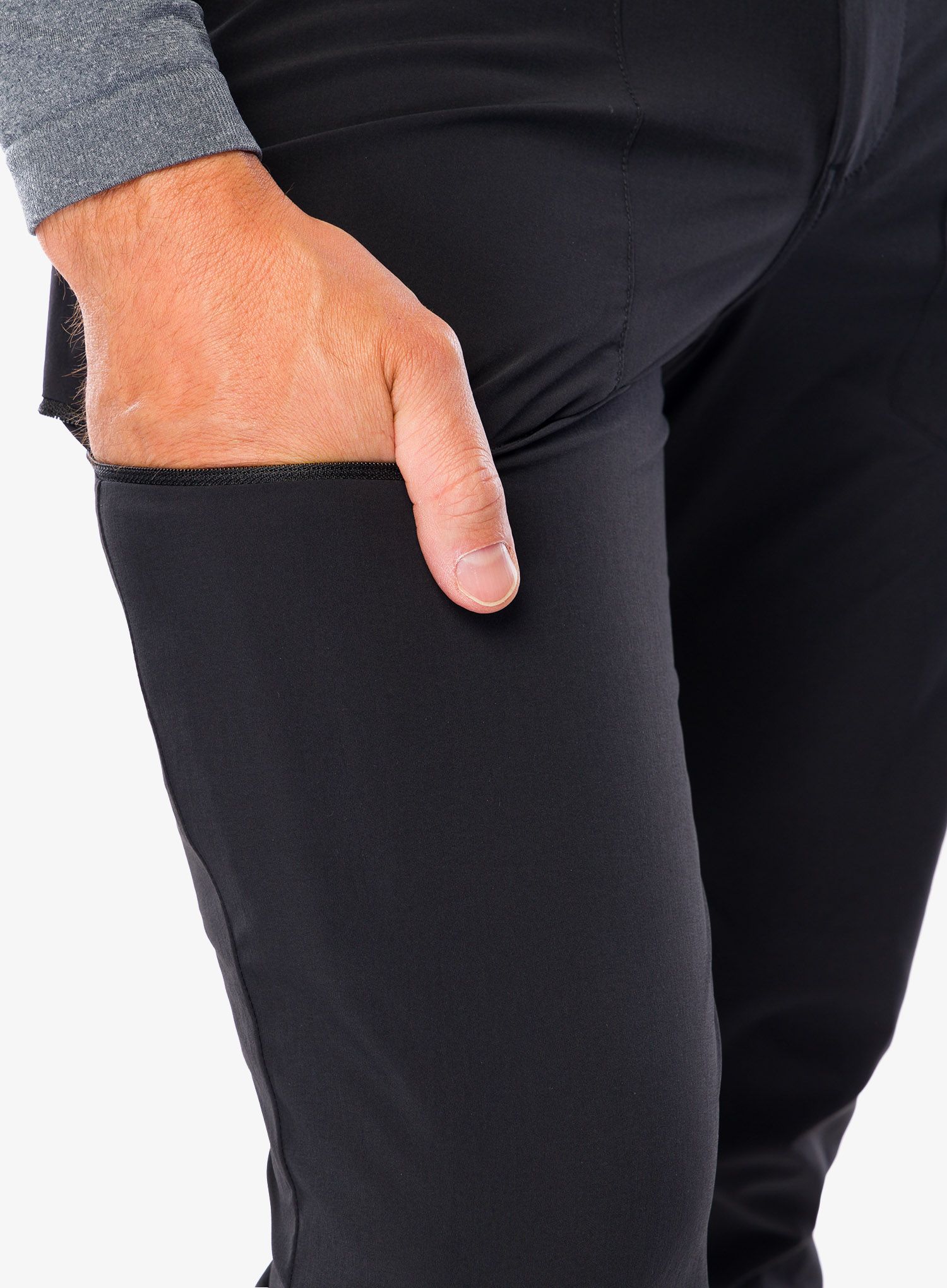 Muške planinarske hlače Mammut Runbold Pants - black