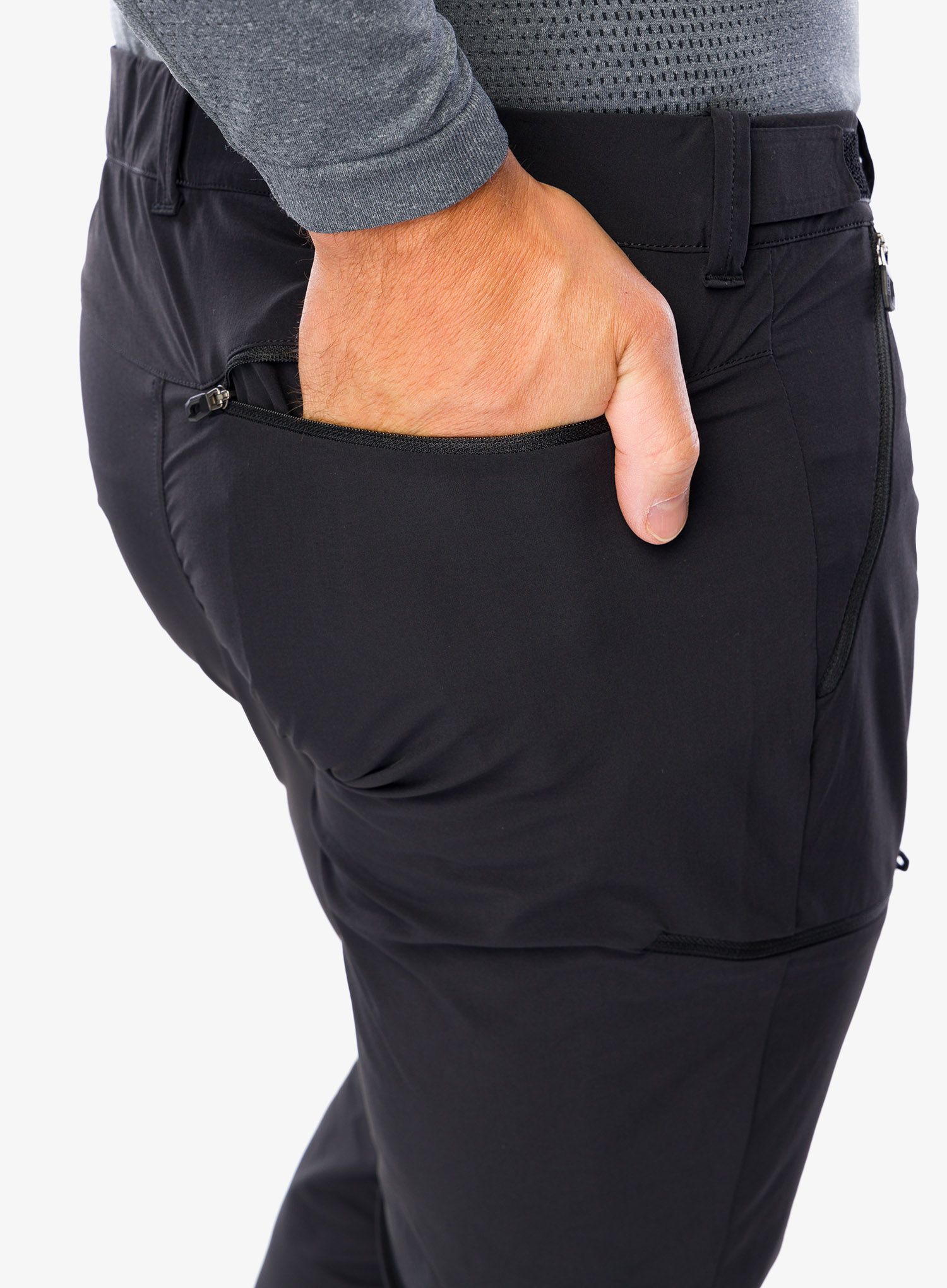 Muške planinarske hlače Mammut Runbold Pants - black