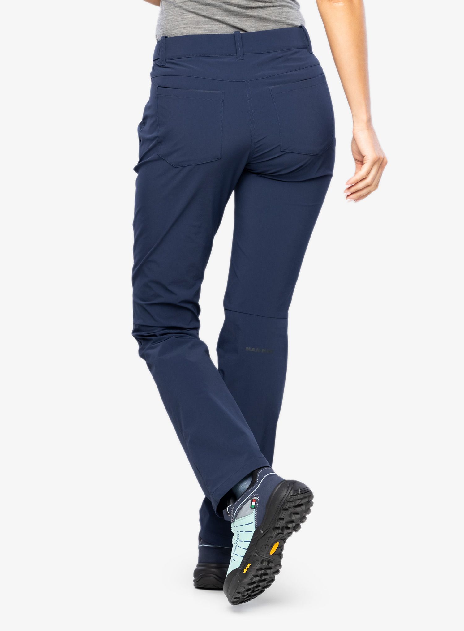 Ženske planinarske hlače Mammut Runbold Pants - marine