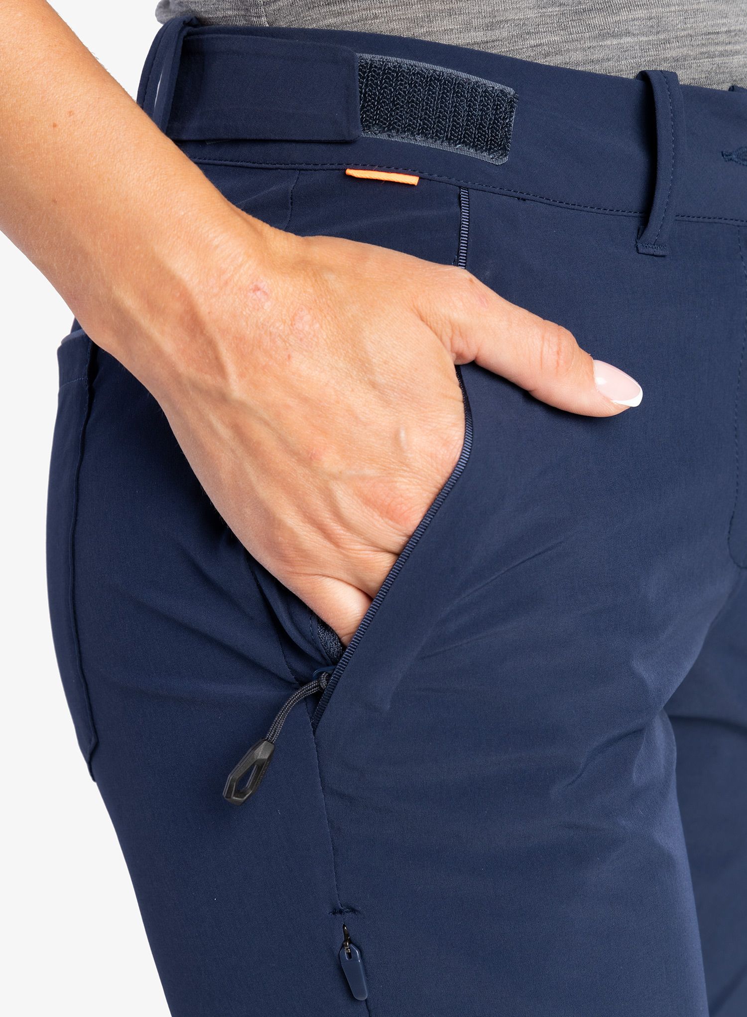 Ženske planinarske hlače Mammut Runbold Pants - marine