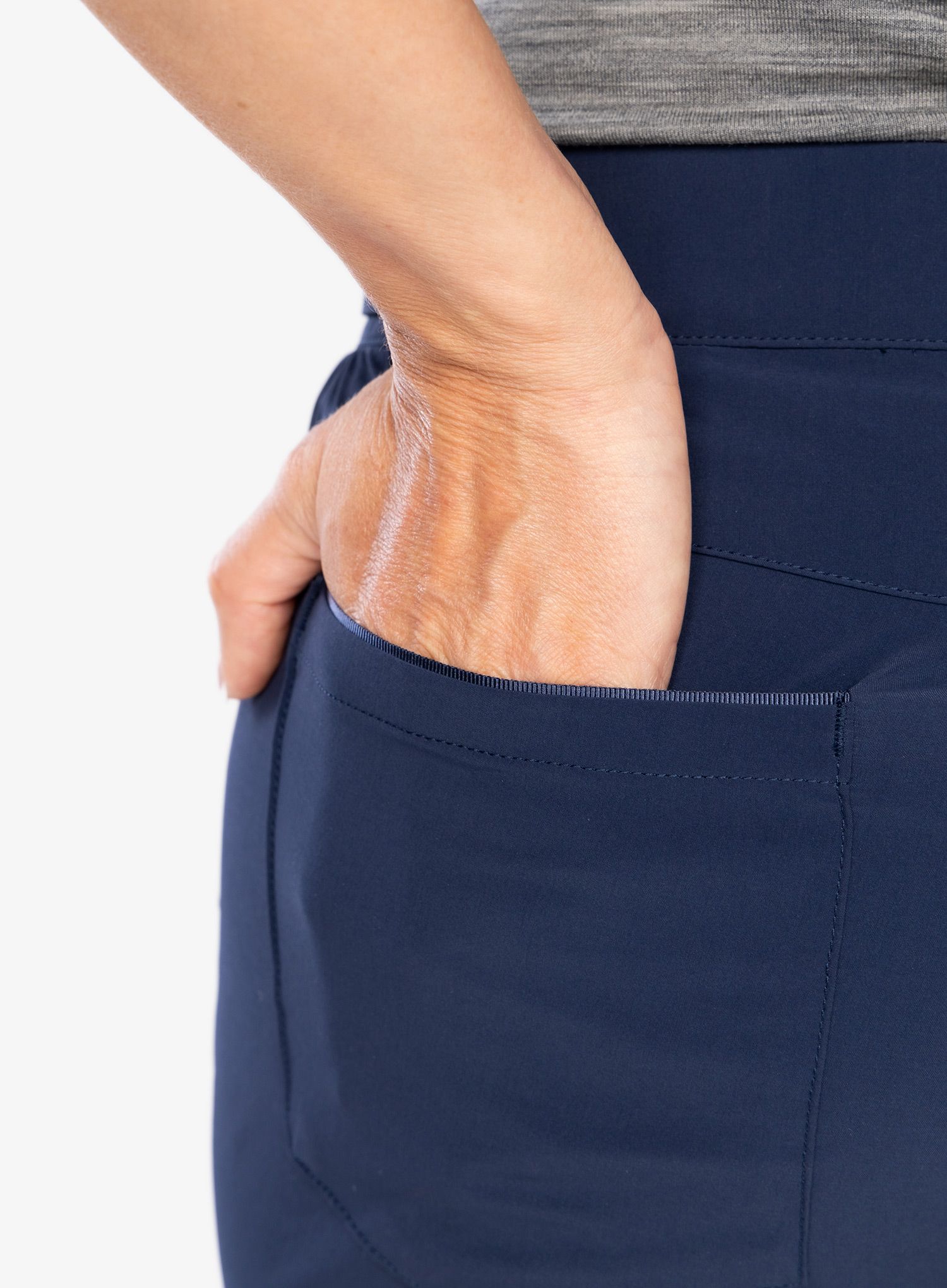 Ženske planinarske hlače Mammut Runbold Pants - marine