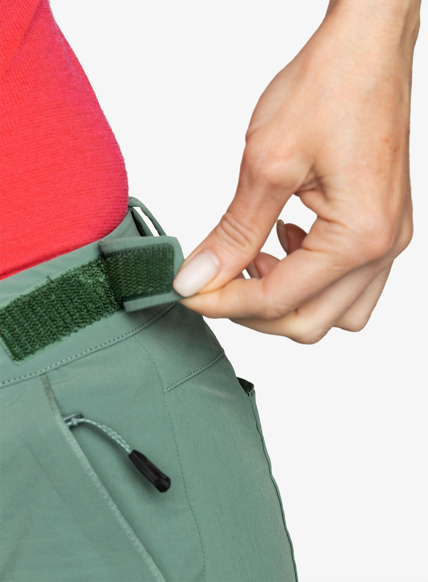 Ženske planinarske kratke hlače Mammut Runbold Shorts - dark jade