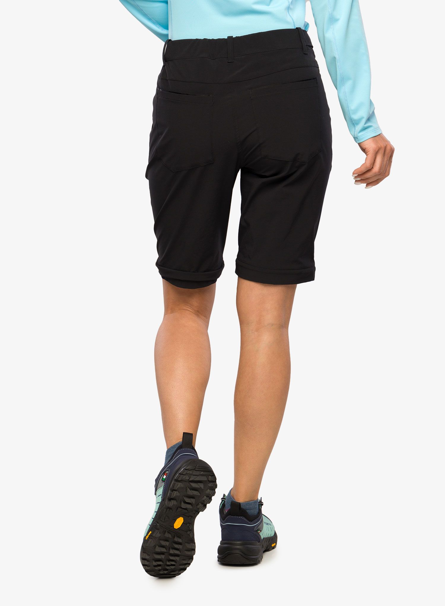 Ženske hlače Mammut Runbold Zip Off Pants - black