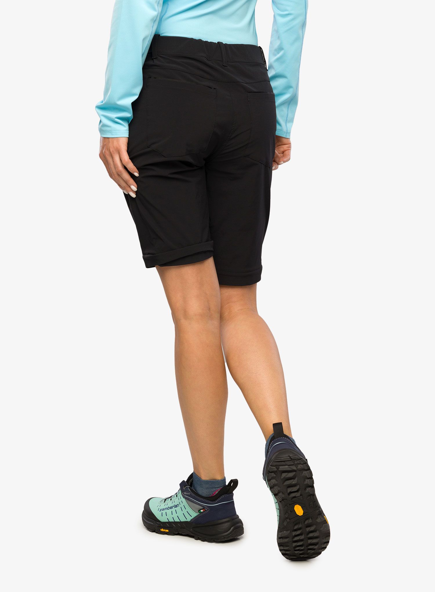 Ženske hlače Mammut Runbold Zip Off Pants - black