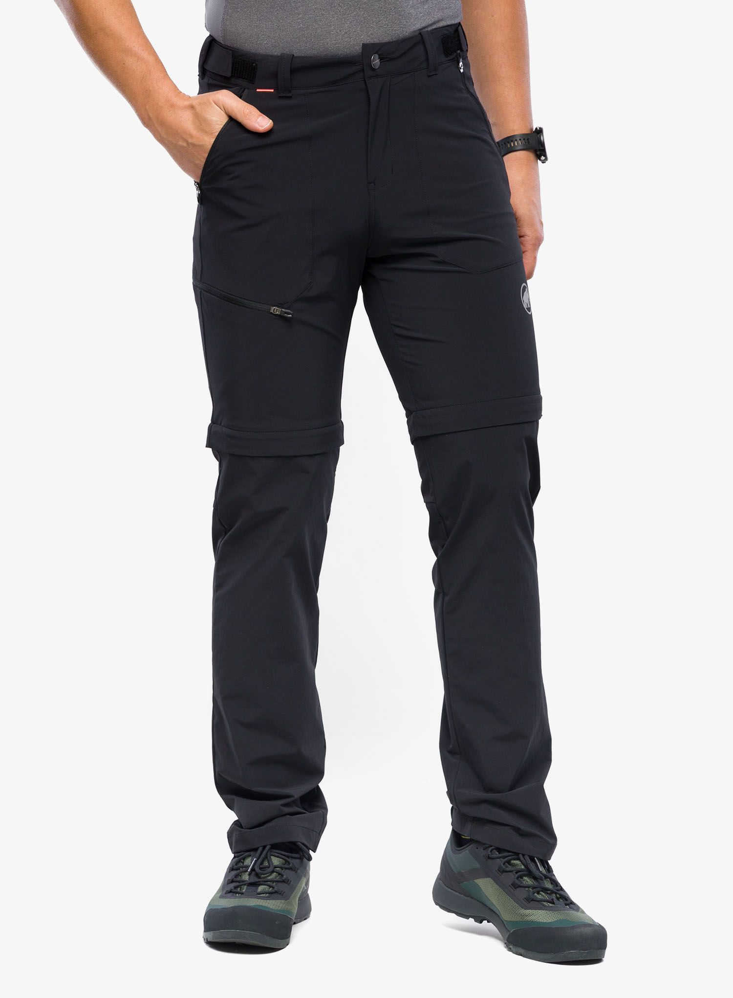 Hlače Mammut Runbold Zip Off Pants - black