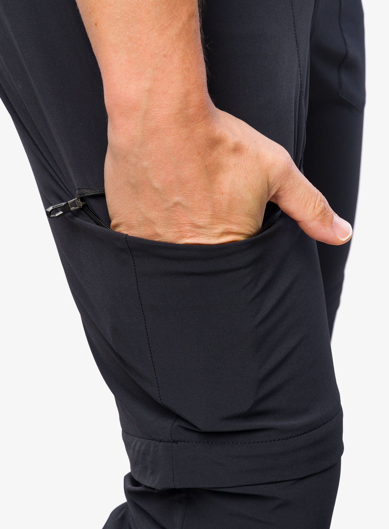 Hlače Mammut Runbold Zip Off Pants - black