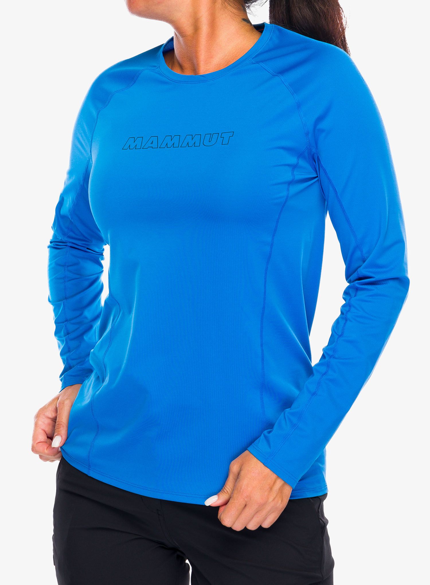 Ženska dukserica bez kapuljače Mammut Selun FL Longsleeve Logo