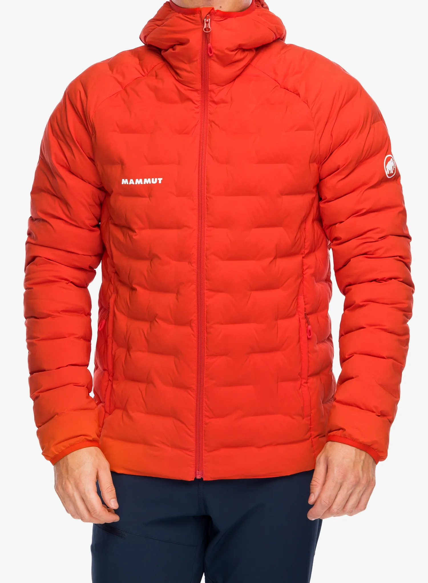 Jakna s postavom Mammut Sender IN Hooded Jacket - mammut red