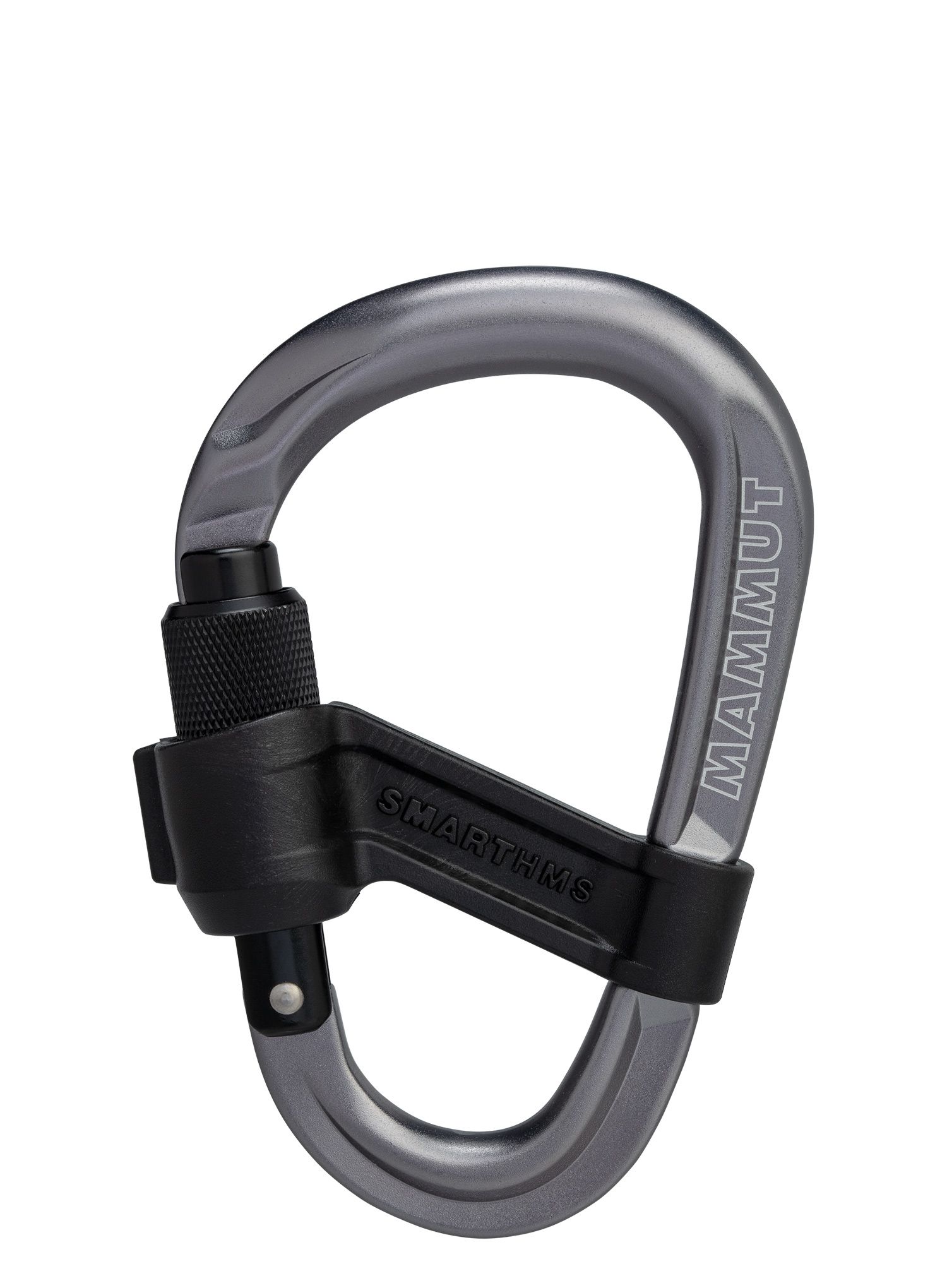 Karabiner za penjanje Mammut Smart HMS 2.0 Screwgate Carabiner  - screw gate/grey