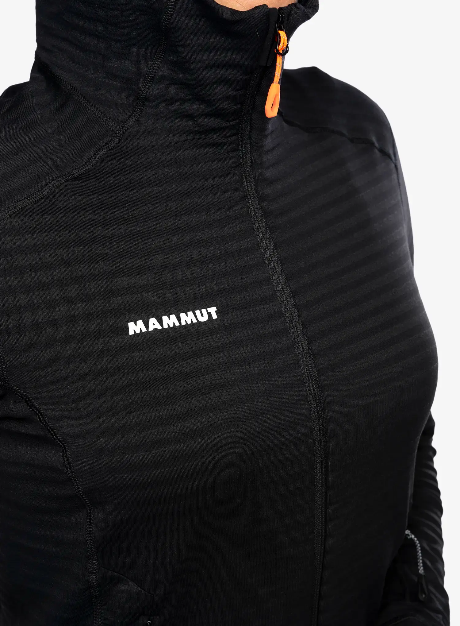 Ženska trekking dukserica Mammut Taiss Light ML Hooded Jacket - black