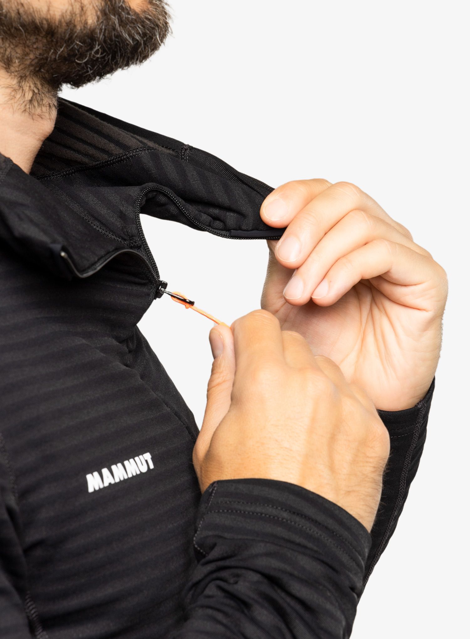 Trekking dukserica Mammut Taiss Light ML Hooded Jacket - black