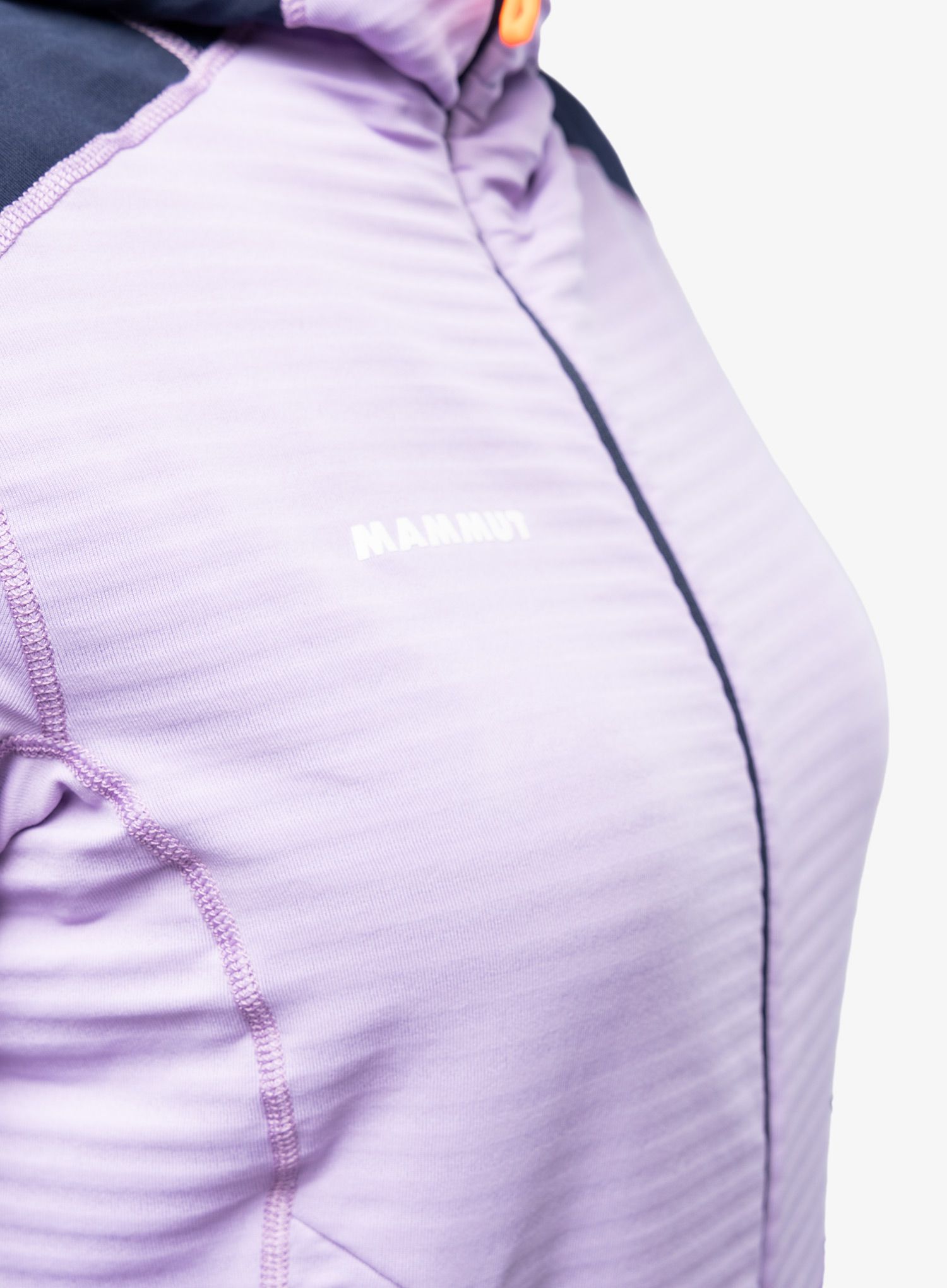 Dukserica s kapuljačom ženska Mammut Taiss Light ML Hooded Jacket - supernova/marine