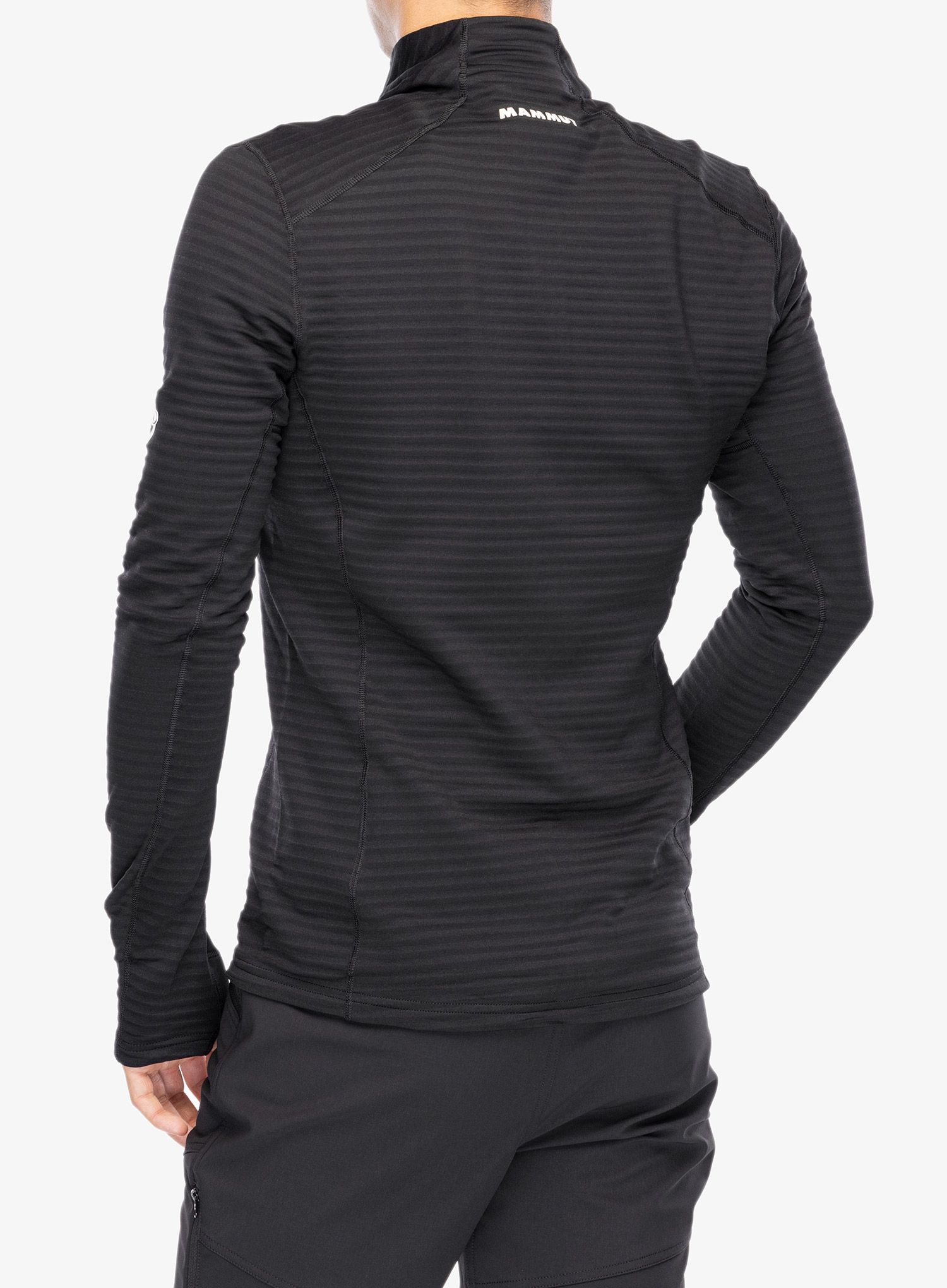 Dukserica na otkopčavanje Mammut Taiss Light ML Jacket - black