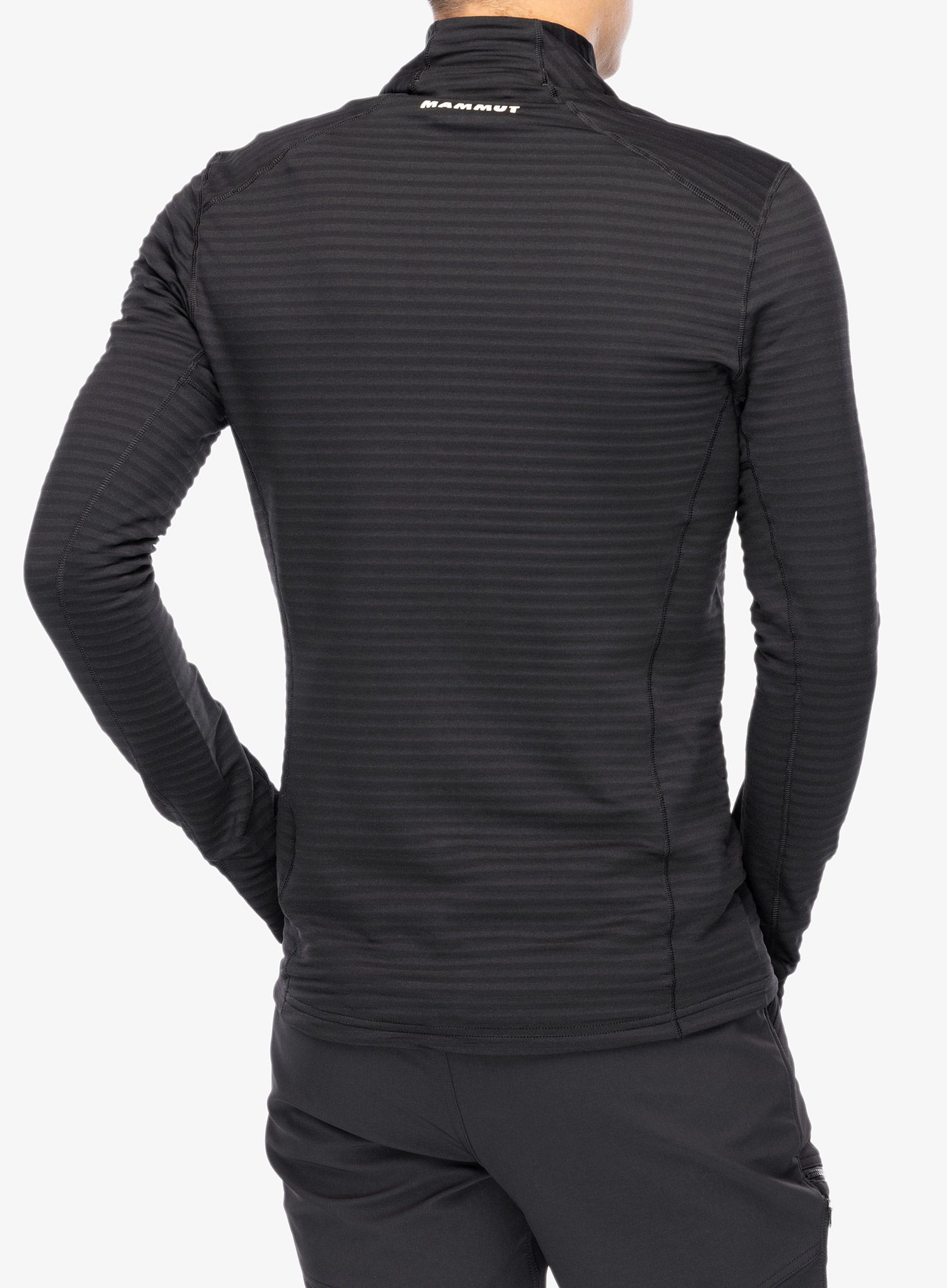Dukserica na otkopčavanje Mammut Taiss Light ML Jacket - black