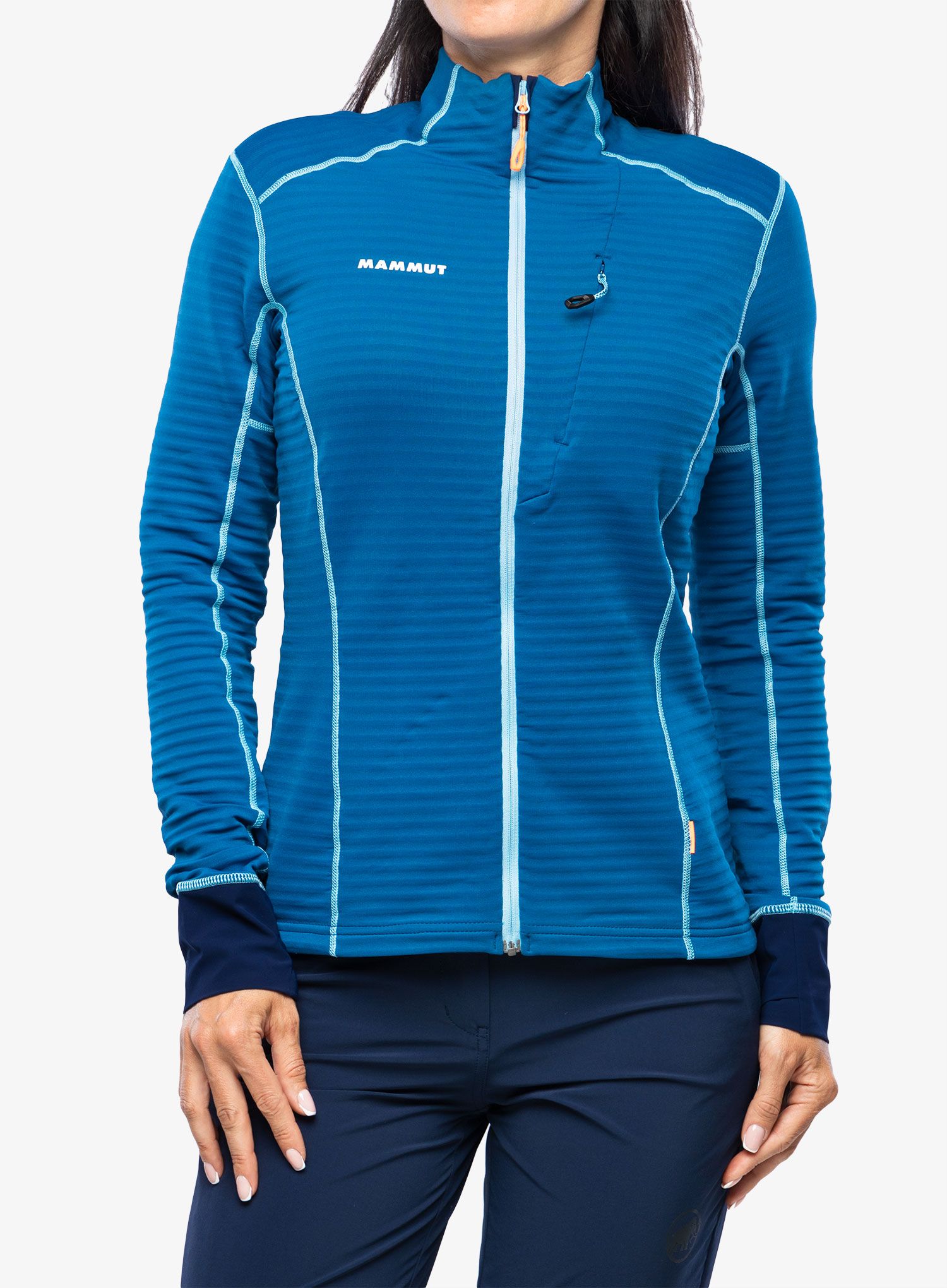 Ženska dukserica Mammut Taiss Light ML Jacket - deep ice/cool blue