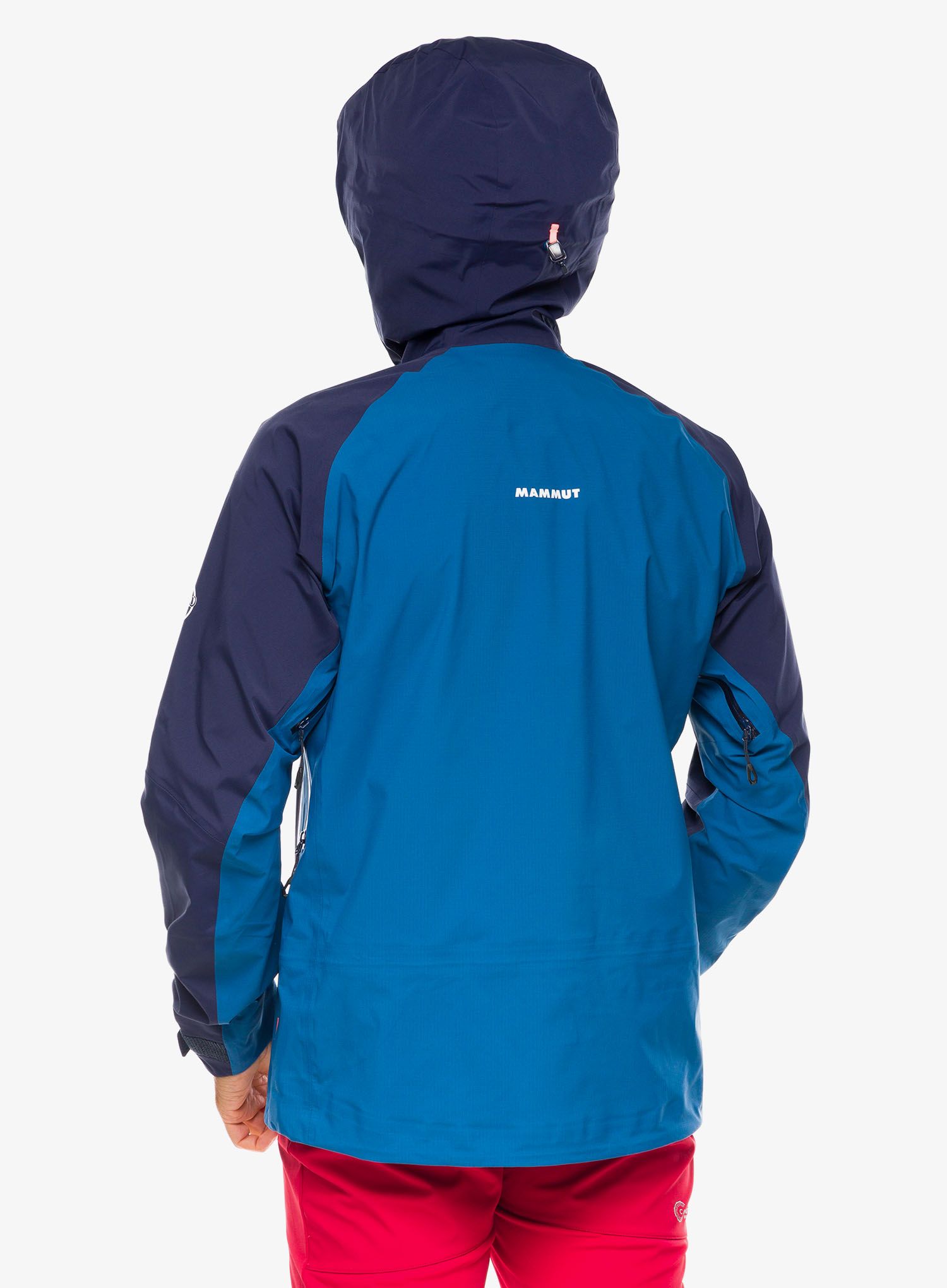 Kišna jakna Mammut Taiss Pro HS Hooded Jacket - deep ice/marine