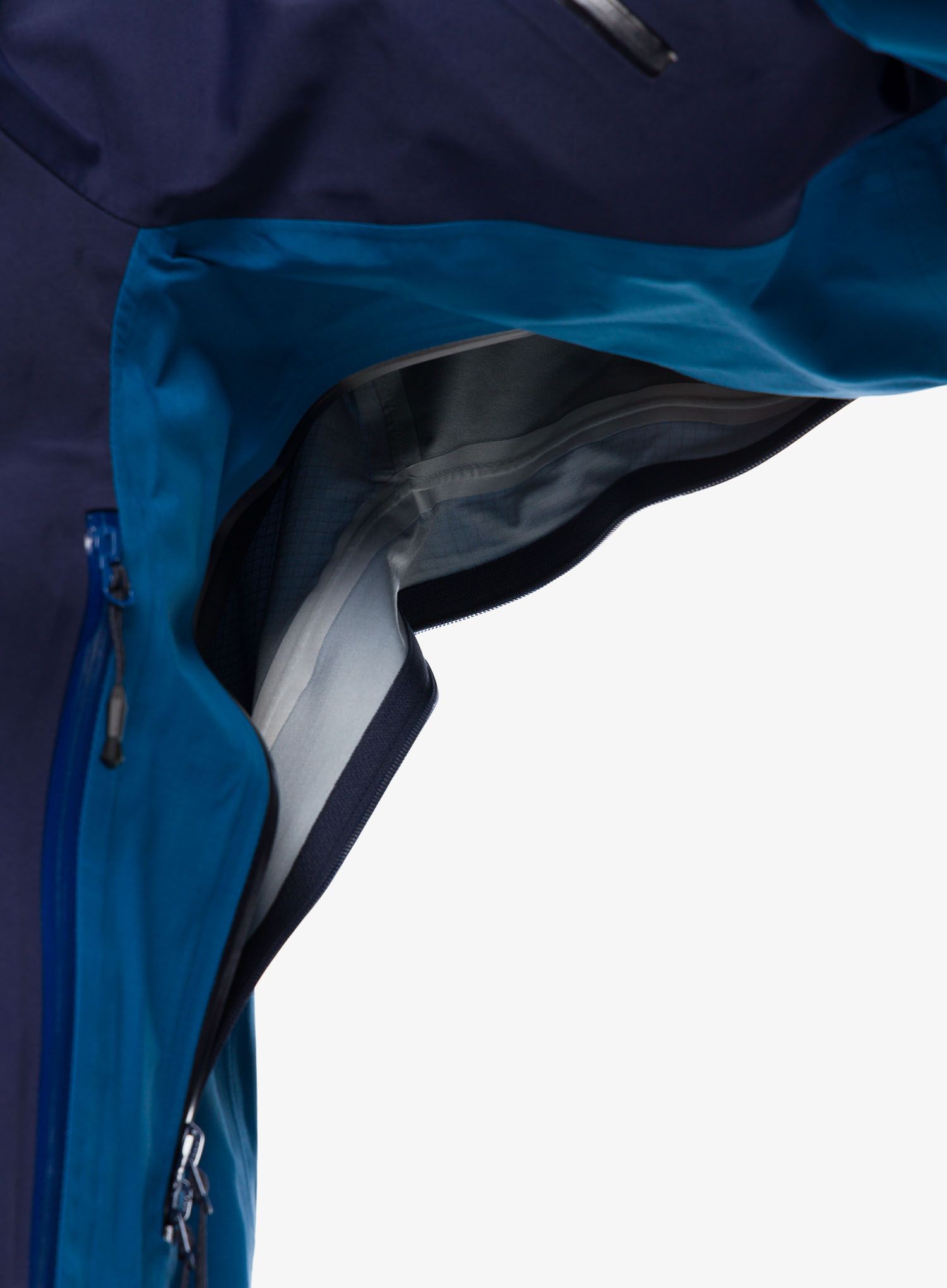 Kišna jakna Mammut Taiss Pro HS Hooded Jacket - deep ice/marine
