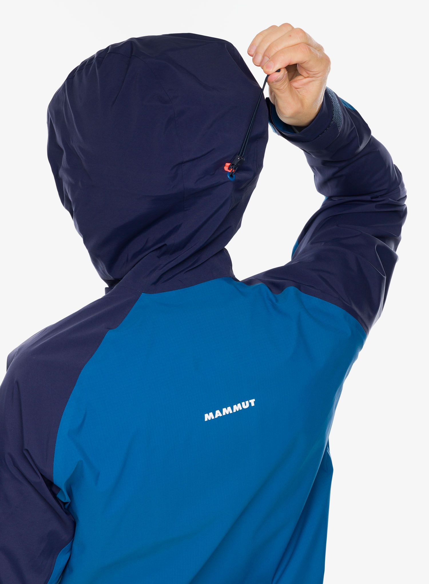 Kišna jakna Mammut Taiss Pro HS Hooded Jacket - deep ice/marine