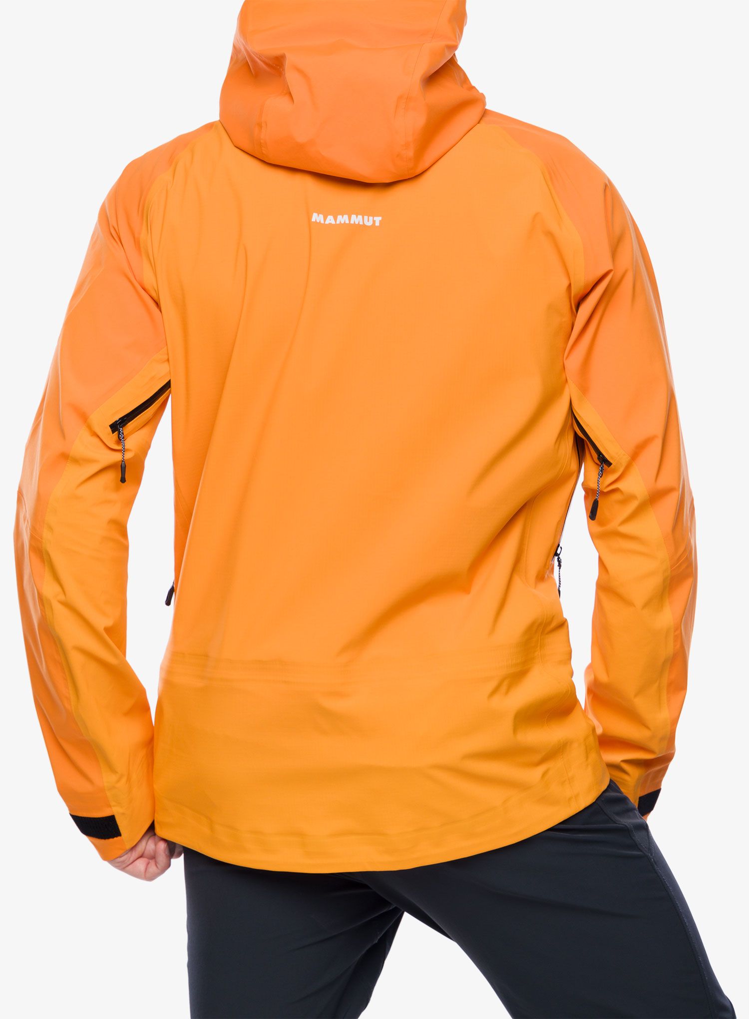 Kišna jakna Mammut Taiss Pro HS Hooded Jacket - tangerine/dark tangerine