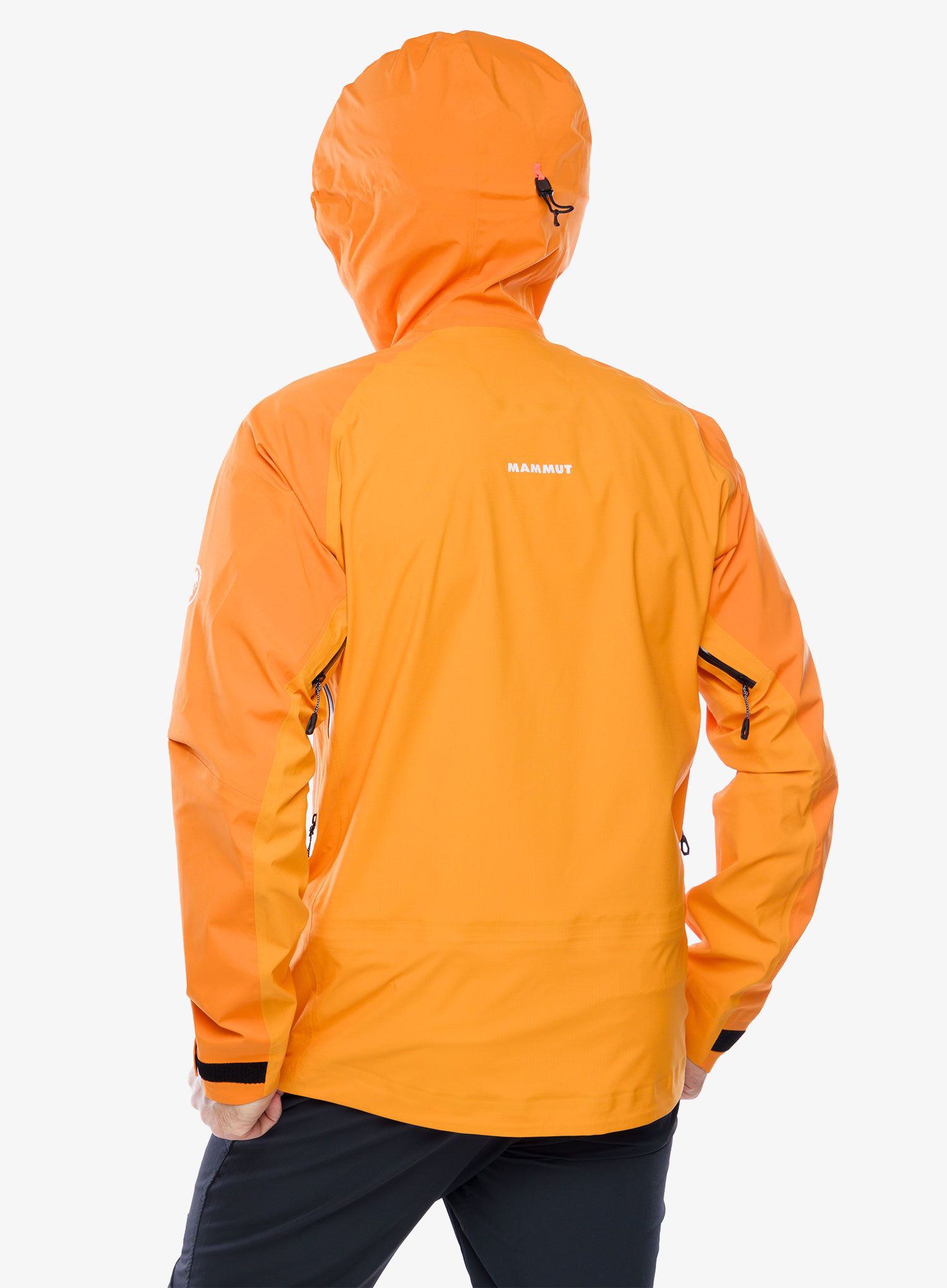 Kišna jakna Mammut Taiss Pro HS Hooded Jacket - tangerine/dark tangerine