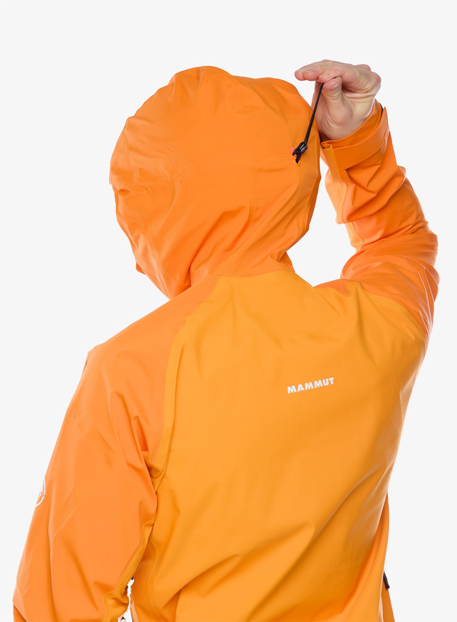 Kišna jakna Mammut Taiss Pro HS Hooded Jacket - tangerine/dark tangerine