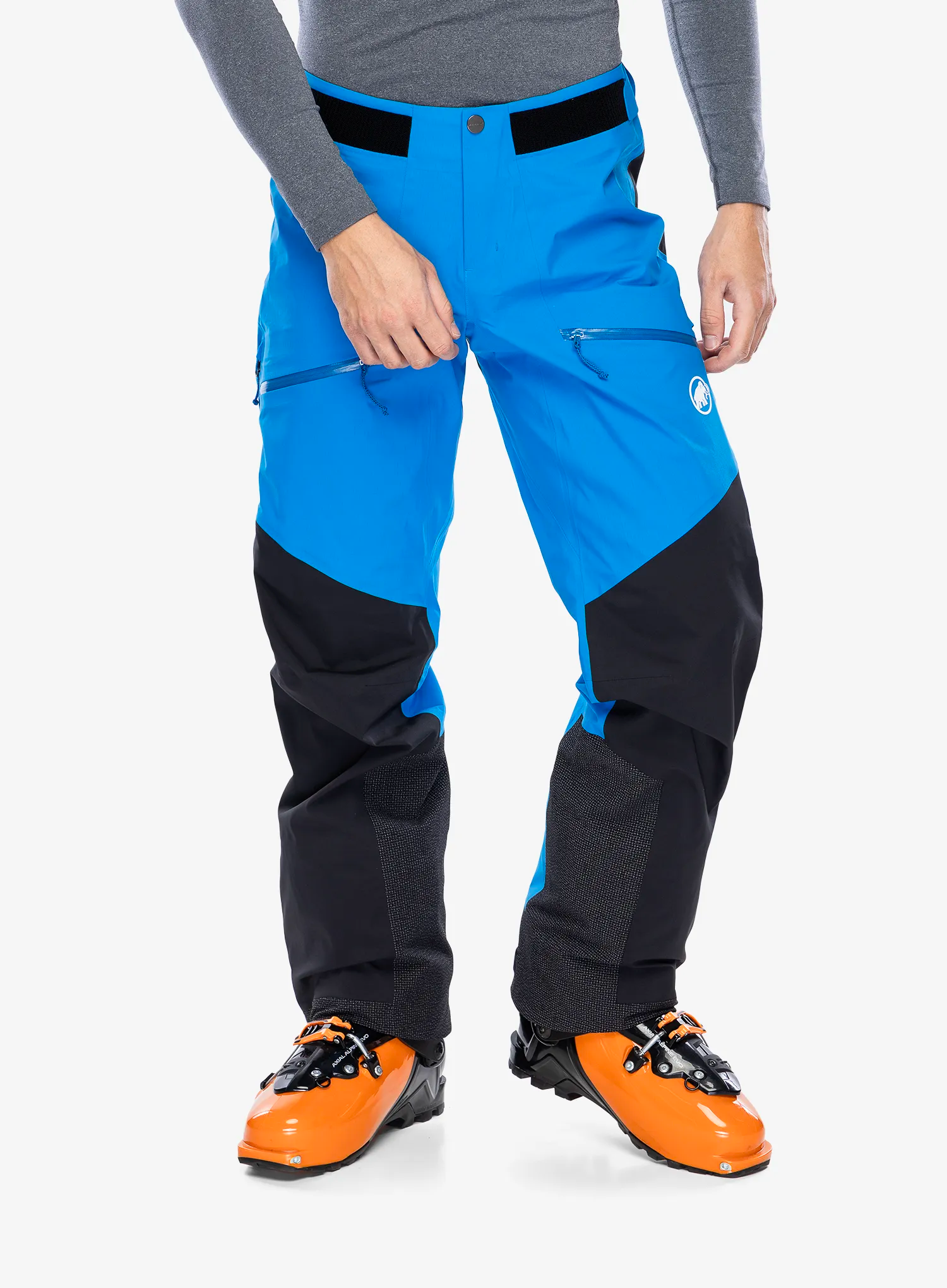Kišne hlače Mammut Taiss Pro HS Pants - glacier blue/black