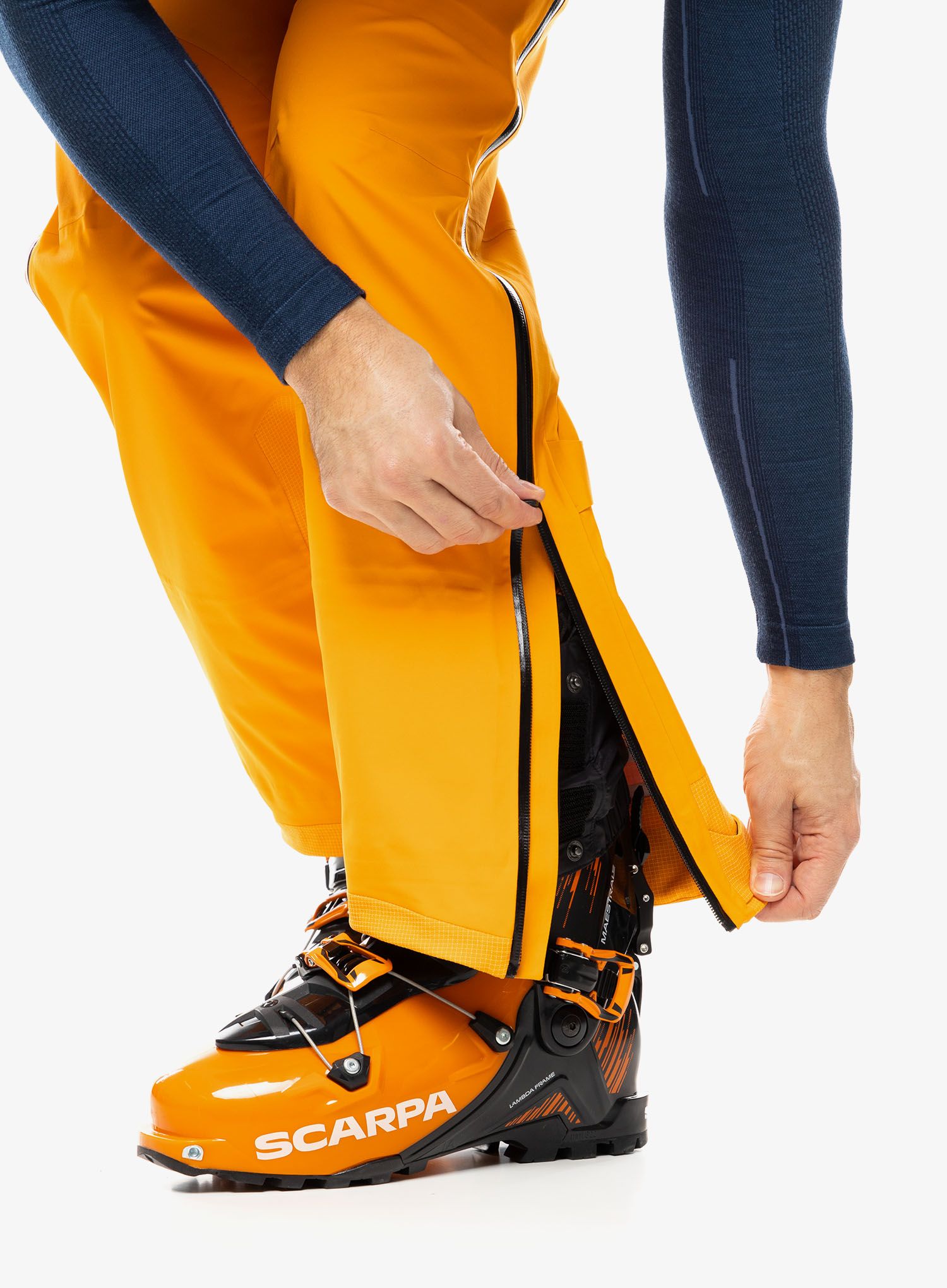 Kišne hlače Mammut Taiss Pro HS Pants - tangerine