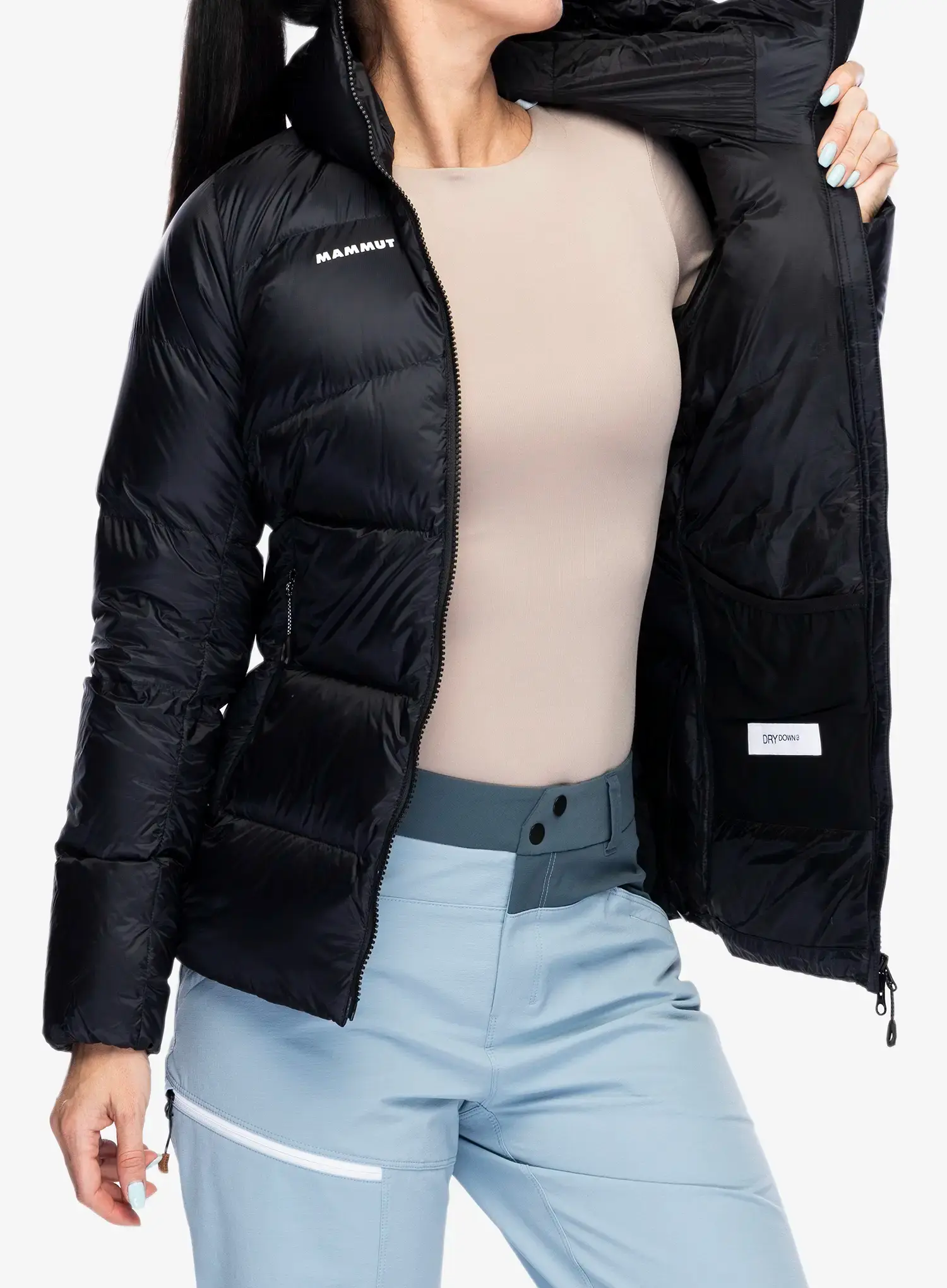 Ženska perjana jakna Mammut Taiss Pro IN Hooded Jacket