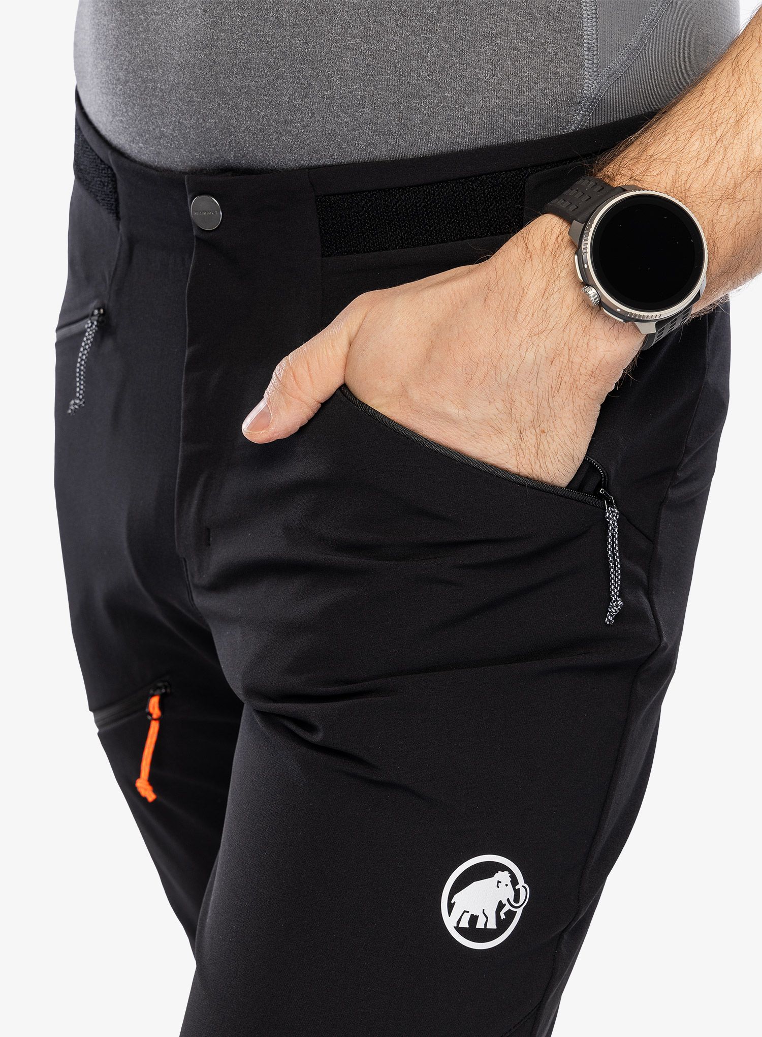 Softshell hlače Mammut Taiss SO Pants - black