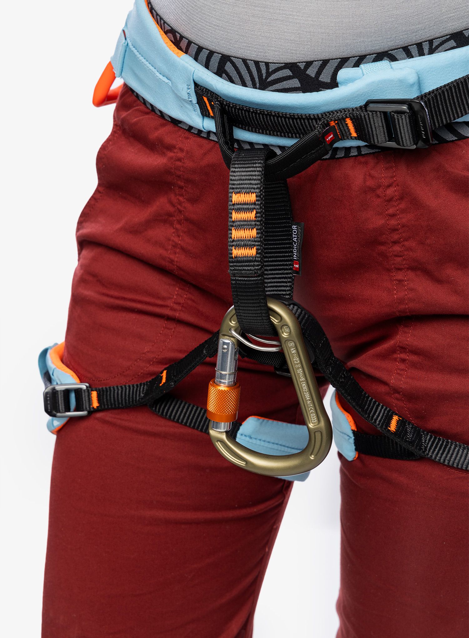 Ženski penjački pojas Mammut Togir 2.0 3 Slide Harness Women  - cool blue