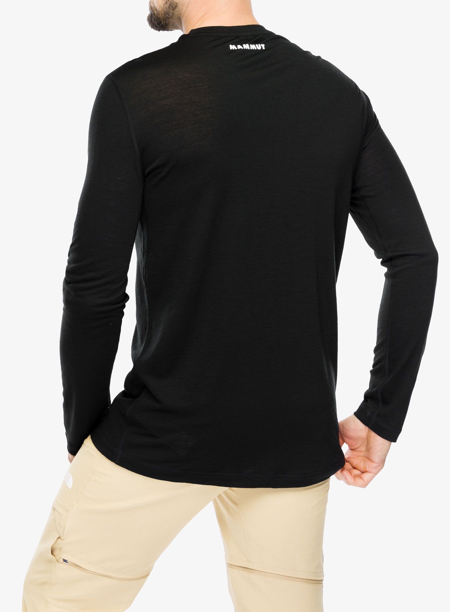 Dukserica Mammut Tree Wool FL Longsleeve - black/black