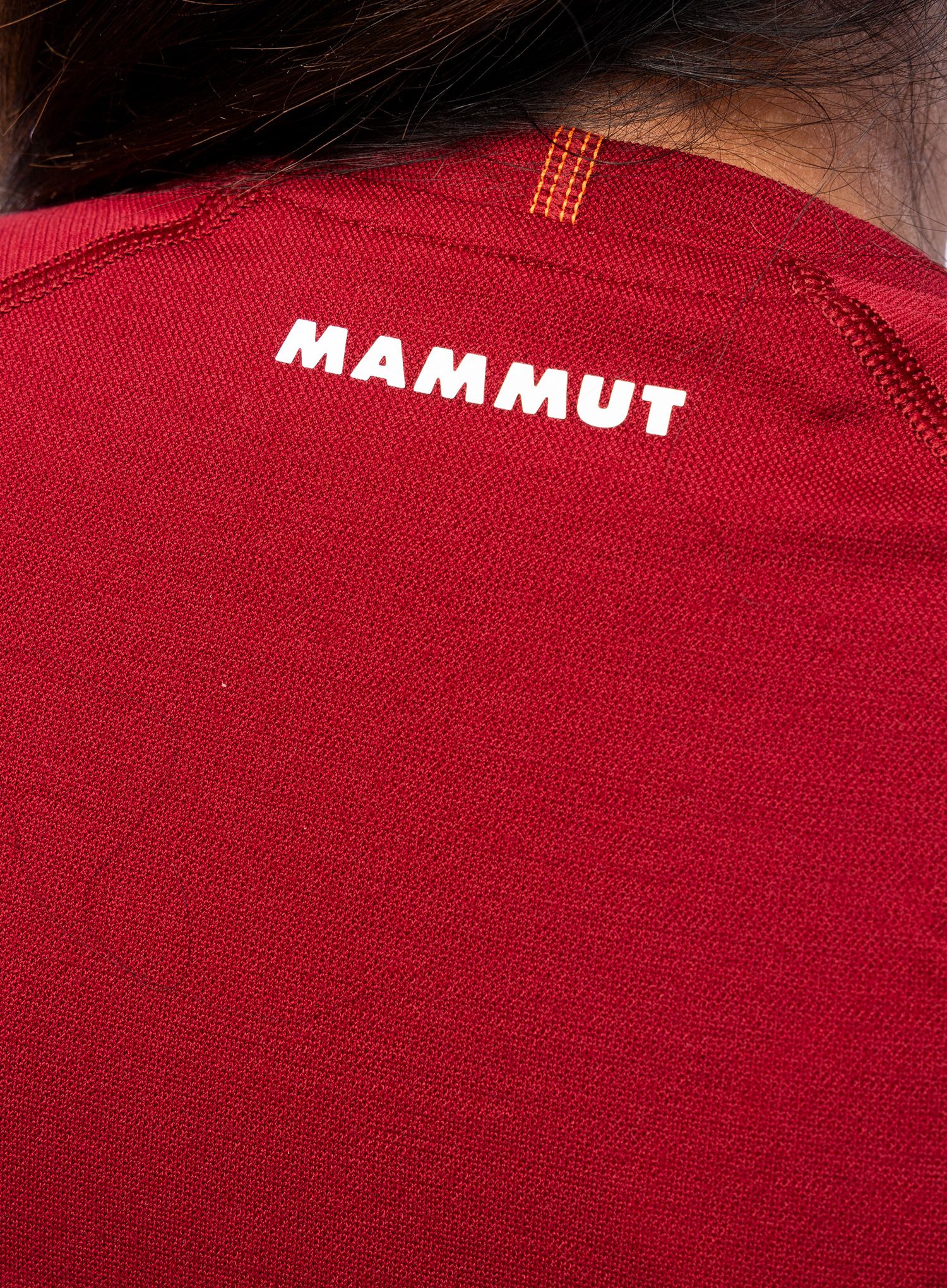 Ženska termoaktivna dukserica Mammut Trift Longsleeve - blood red
