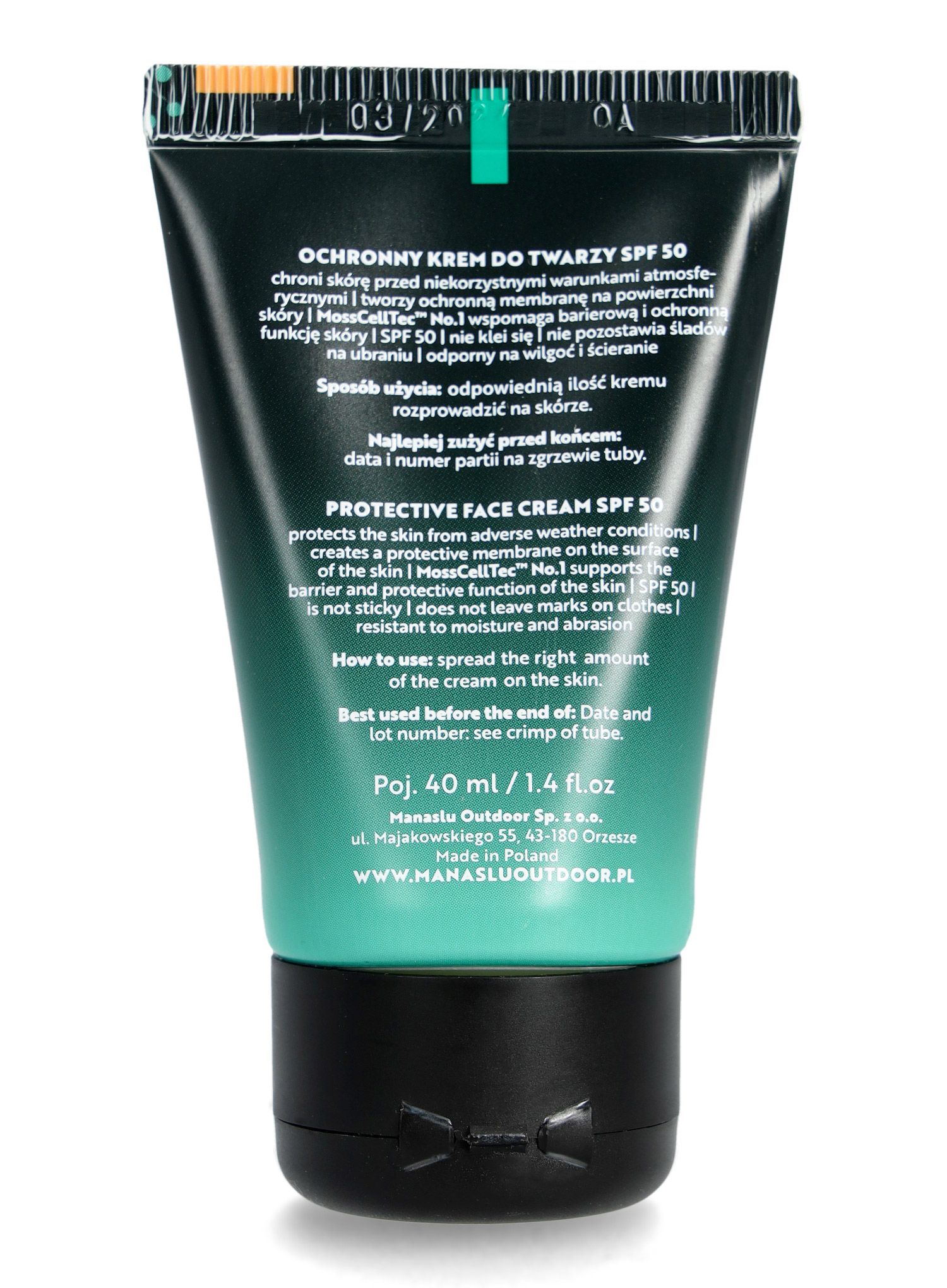 Krema Manaslu Outdoor Extreme Outdoor SPF 50 40 ml