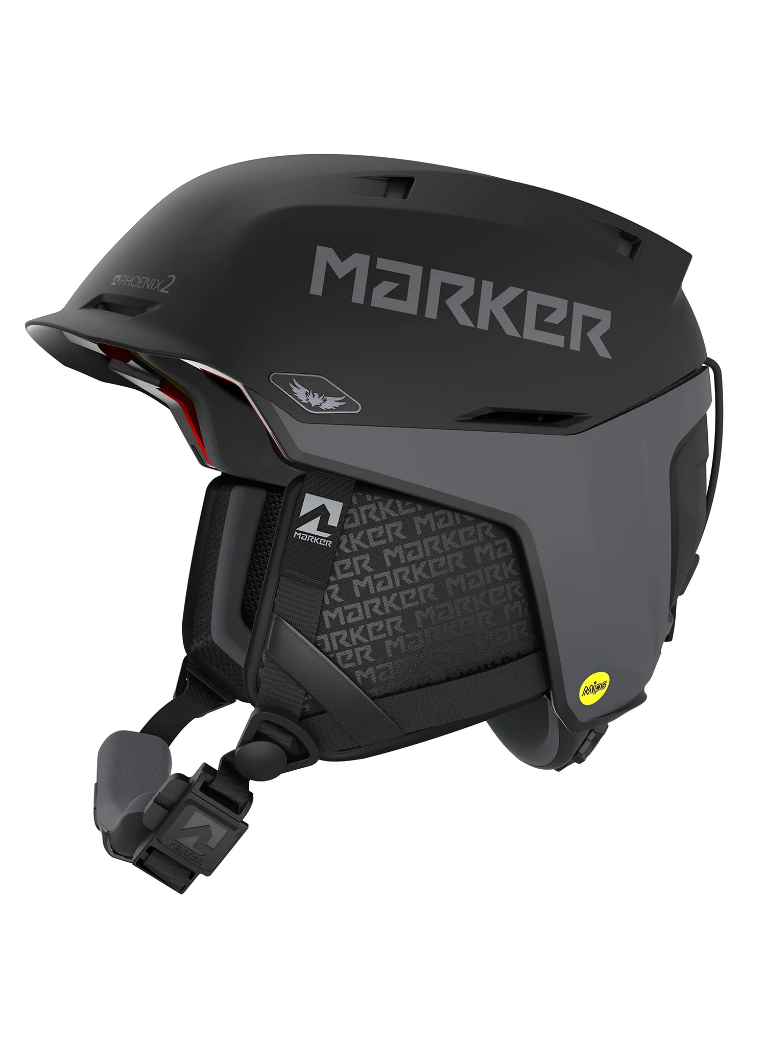 Skijaška kaciga Marker Phoenix2 Mips - black/grey