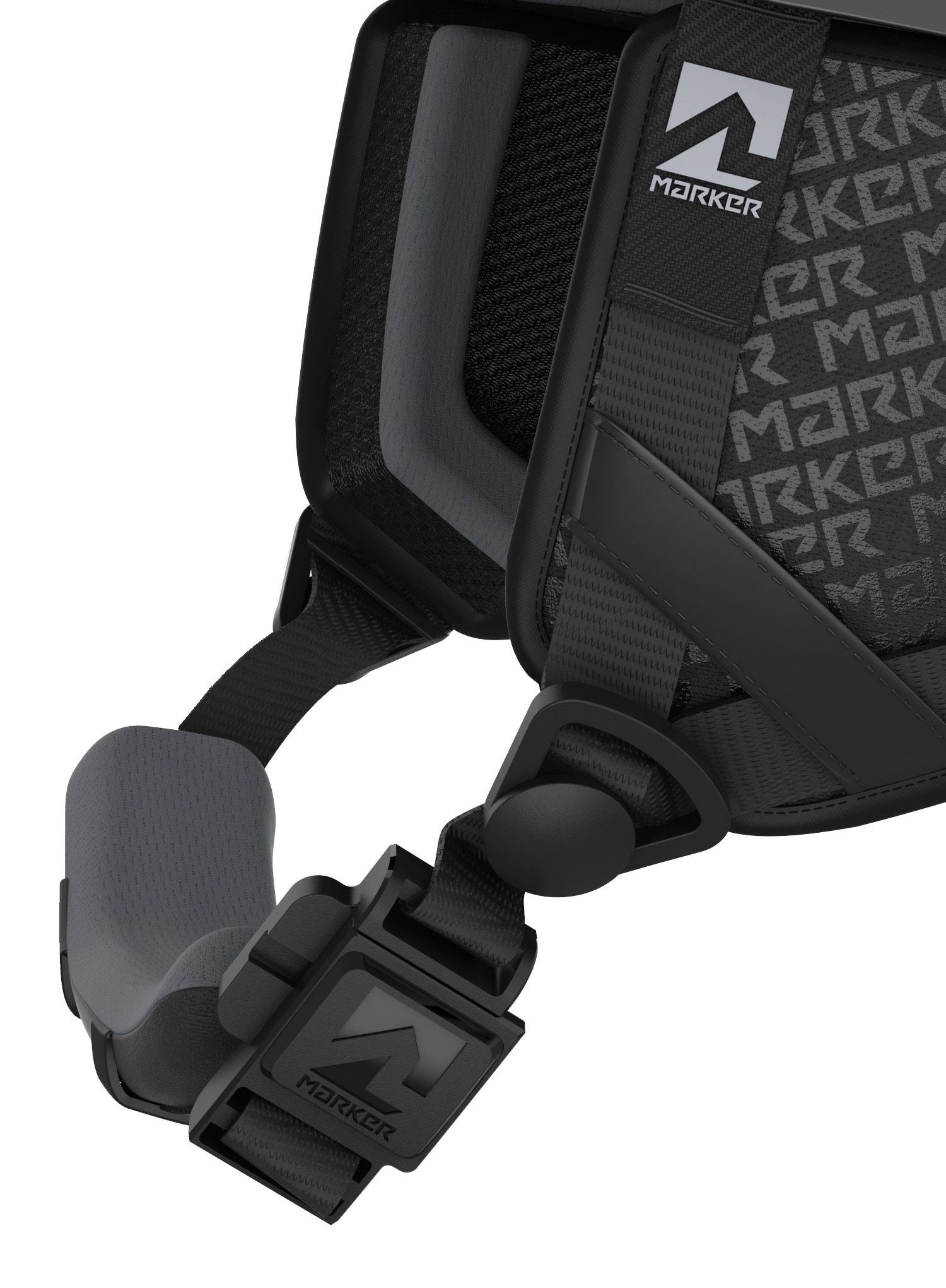 Skijaška kaciga Marker Squad - black/black