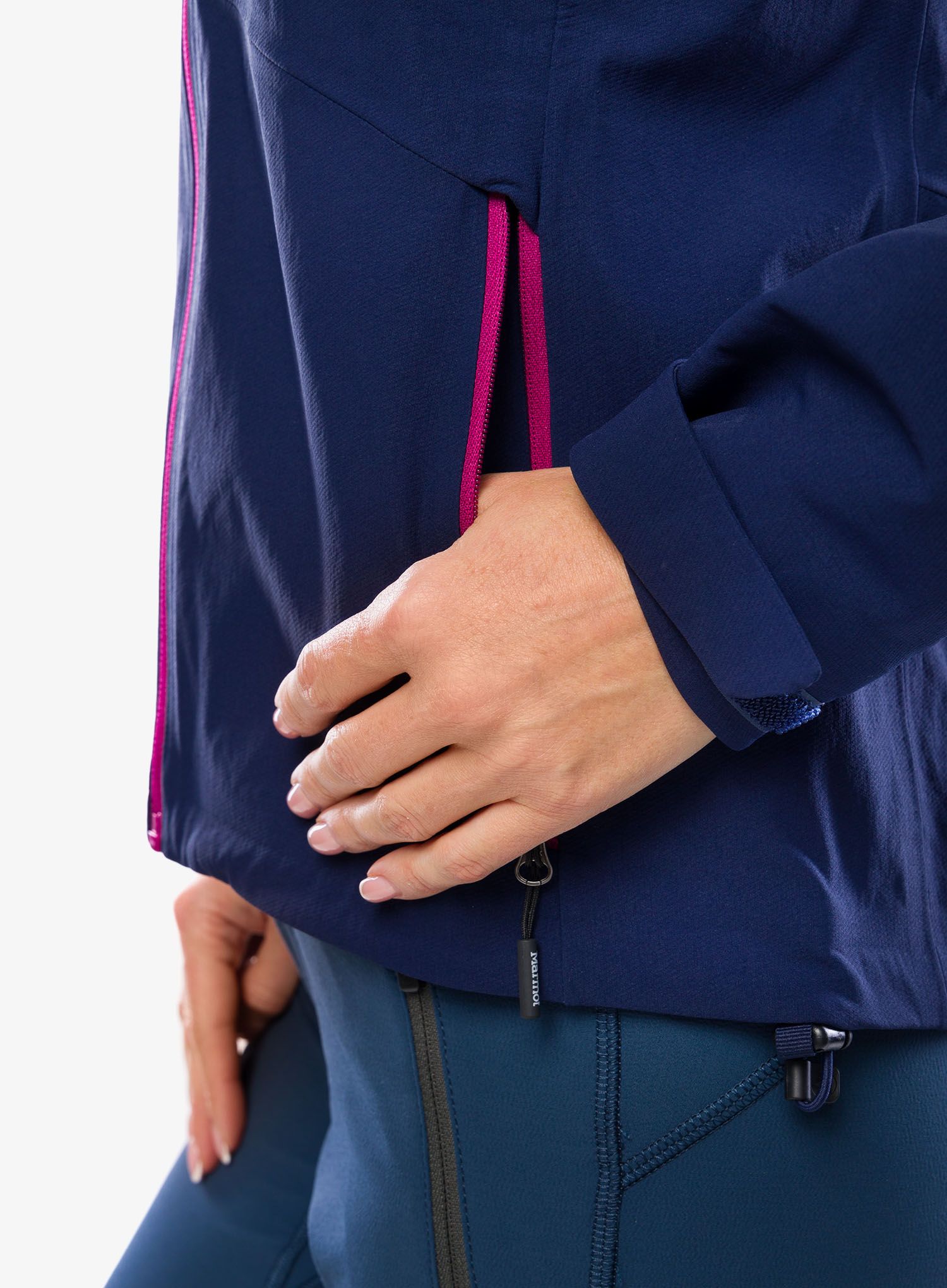 Ženska softshell jakna Marmot Alsek Hoody - arctic navy