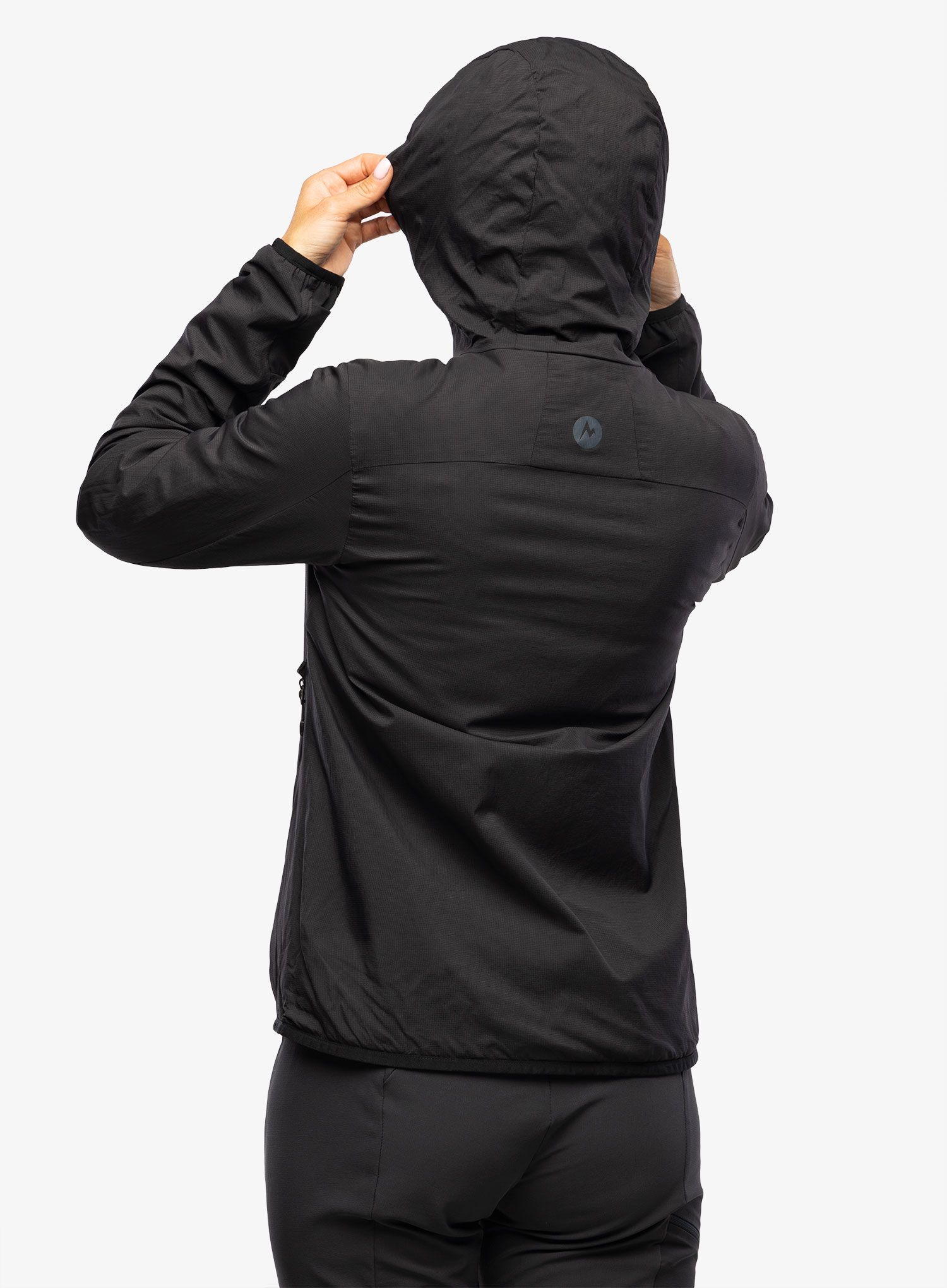 Ženska softshell jakna Marmot Alt HB Hoody - black