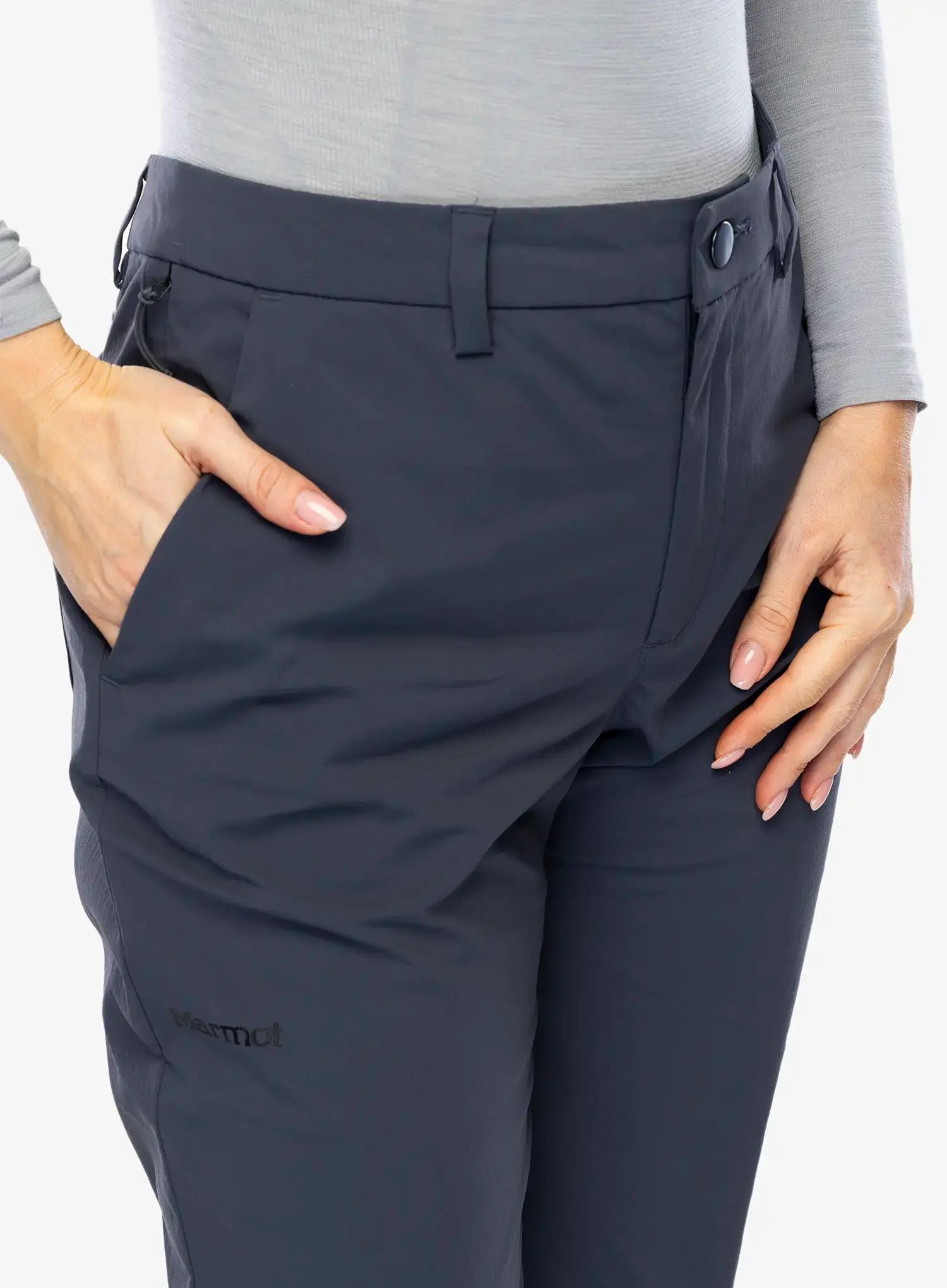 Ženske hlače Marmot Arch Rock Pant - dark steel
