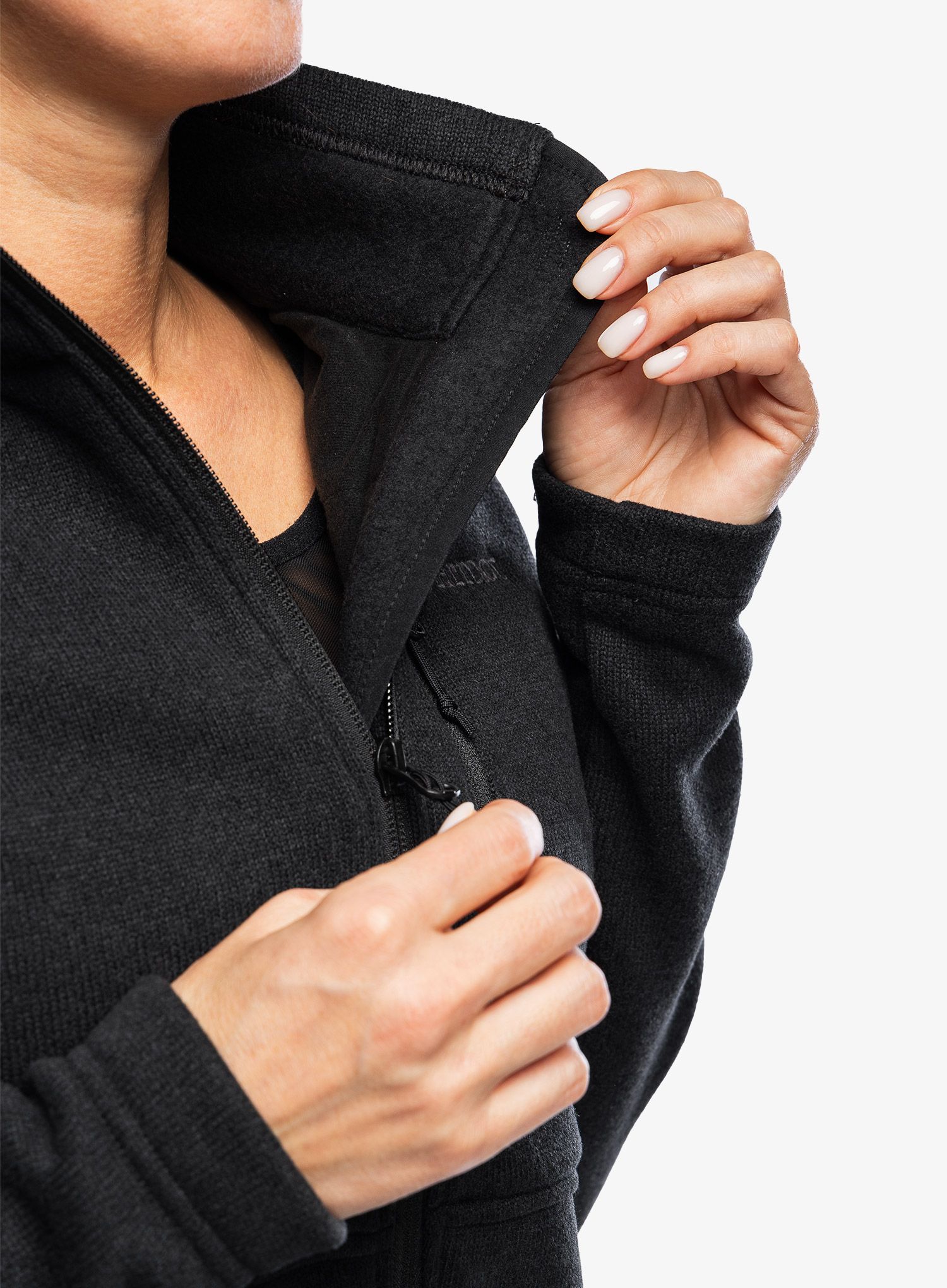 Ženska dukserica Marmot Drop Line Jacket - black