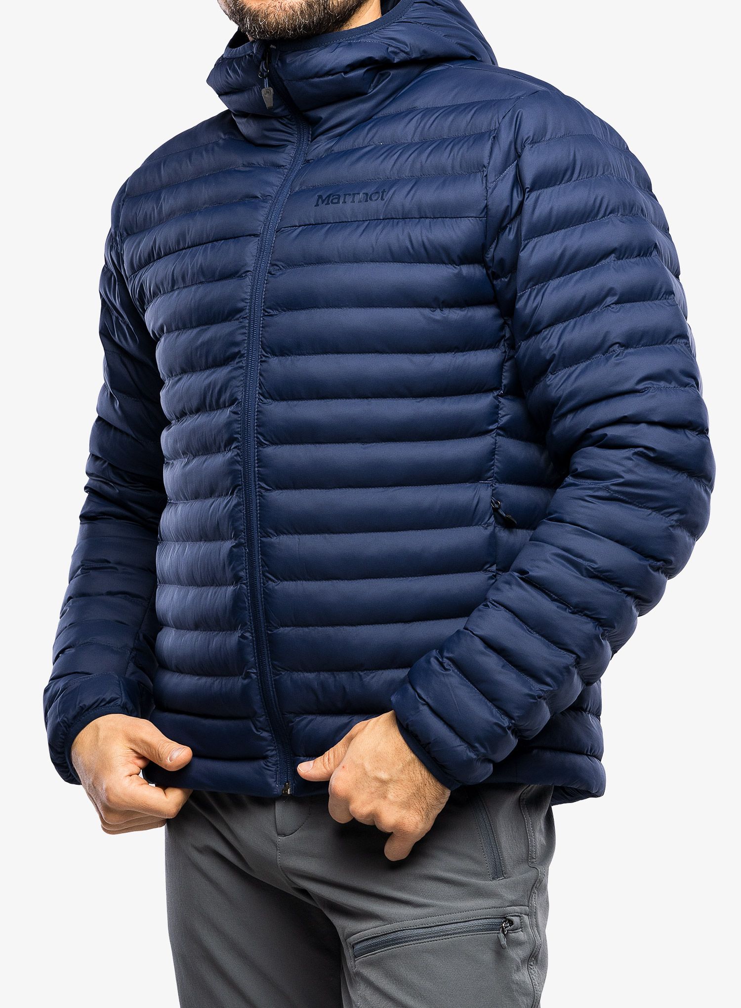 Jakna s postavom Marmot Echo Featherless Hoody - arctic nvy 