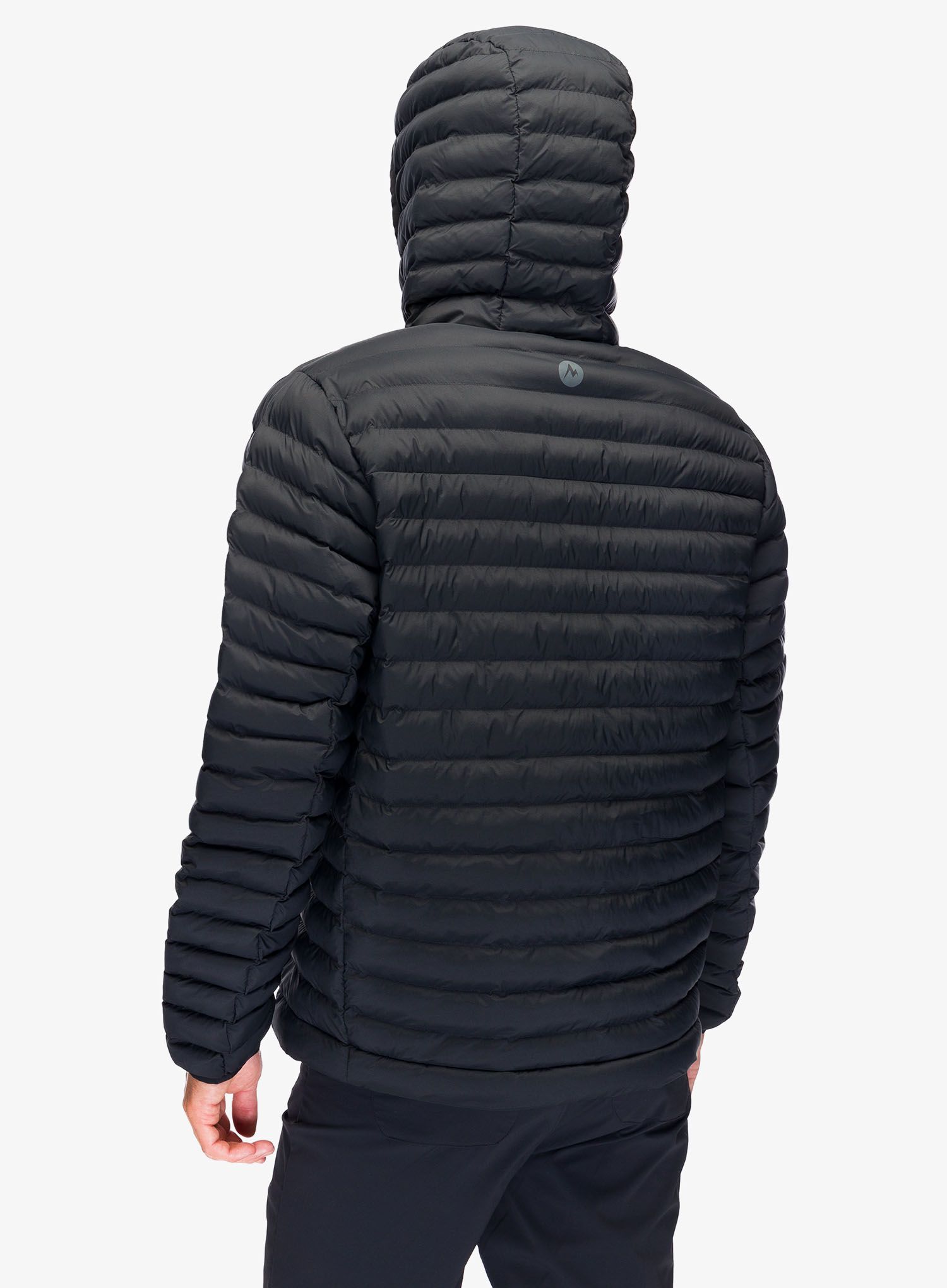 Jakna s postavom Marmot Echo Featherless Hoody - black/black