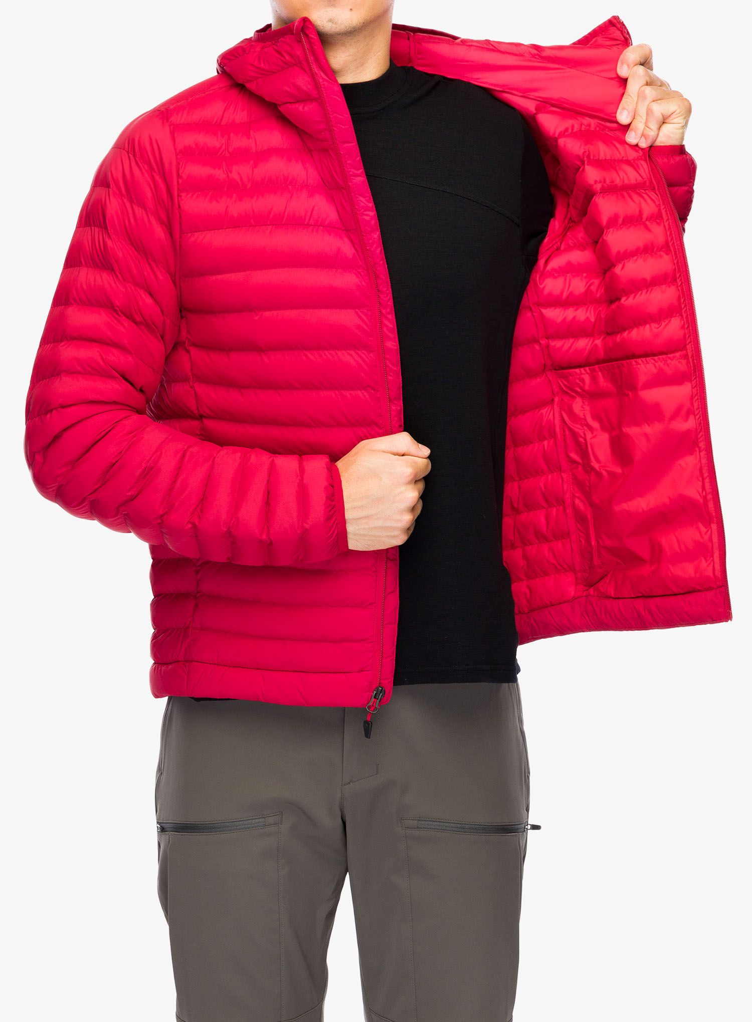 Jakna s postavom Marmot Echo Featherless Hoody - team red