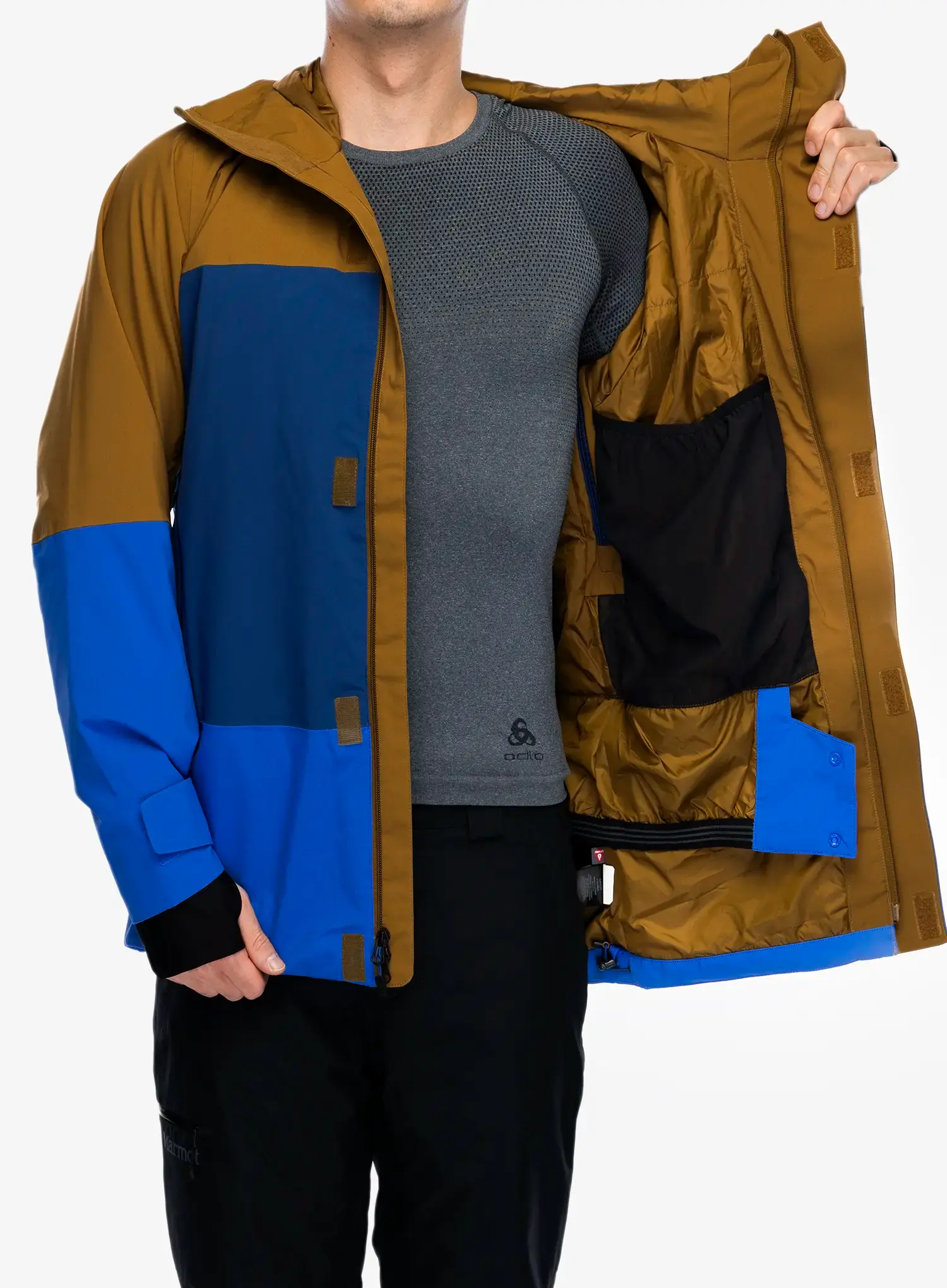 Skijaška jakna Marmot Elevation Jacket - hazel/twilight blue/trail blue