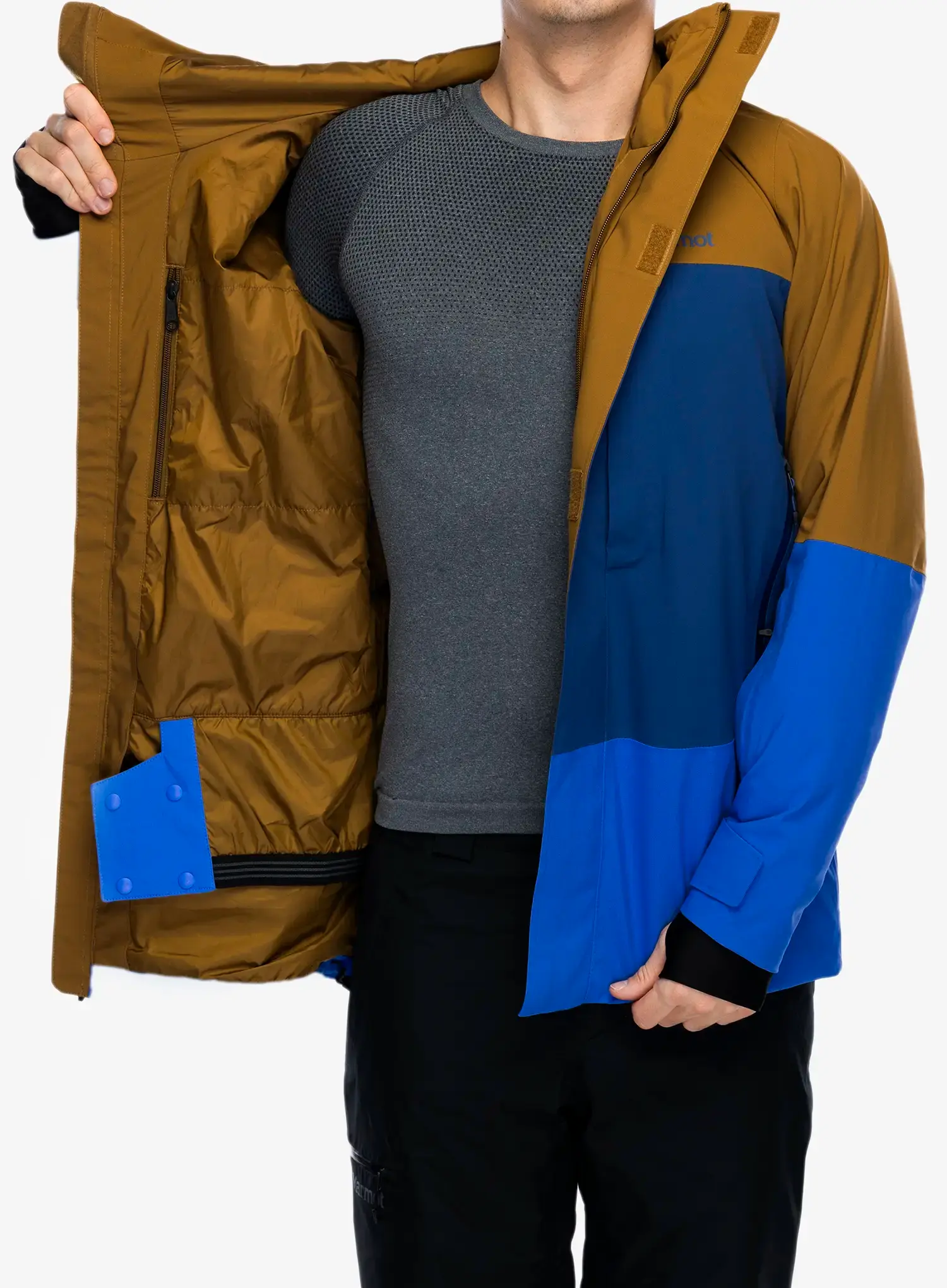 Skijaška jakna Marmot Elevation Jacket - hazel/twilight blue/trail blue