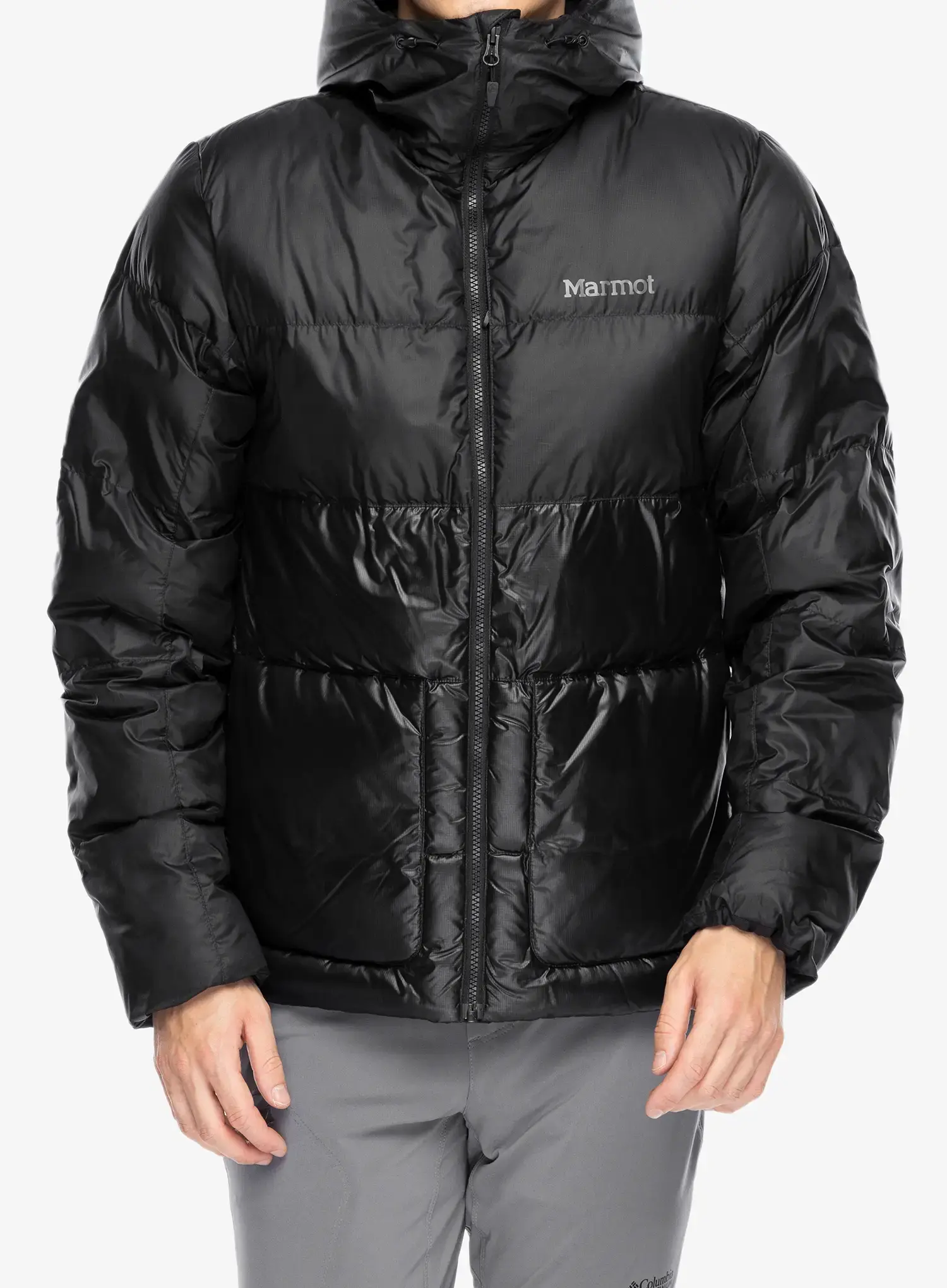 Pernata jakna Marmot Guides Down Hoody - black/black