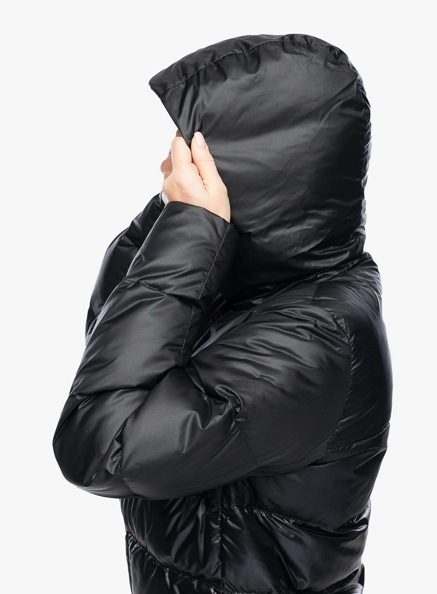 Ženska perjana jakna Marmot Guides Down Hoody - black/black