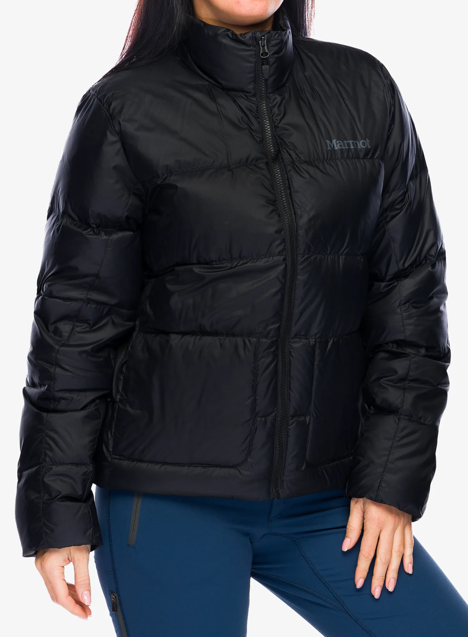 Ženska perjana jakna Marmot Guides Down Jacket - black