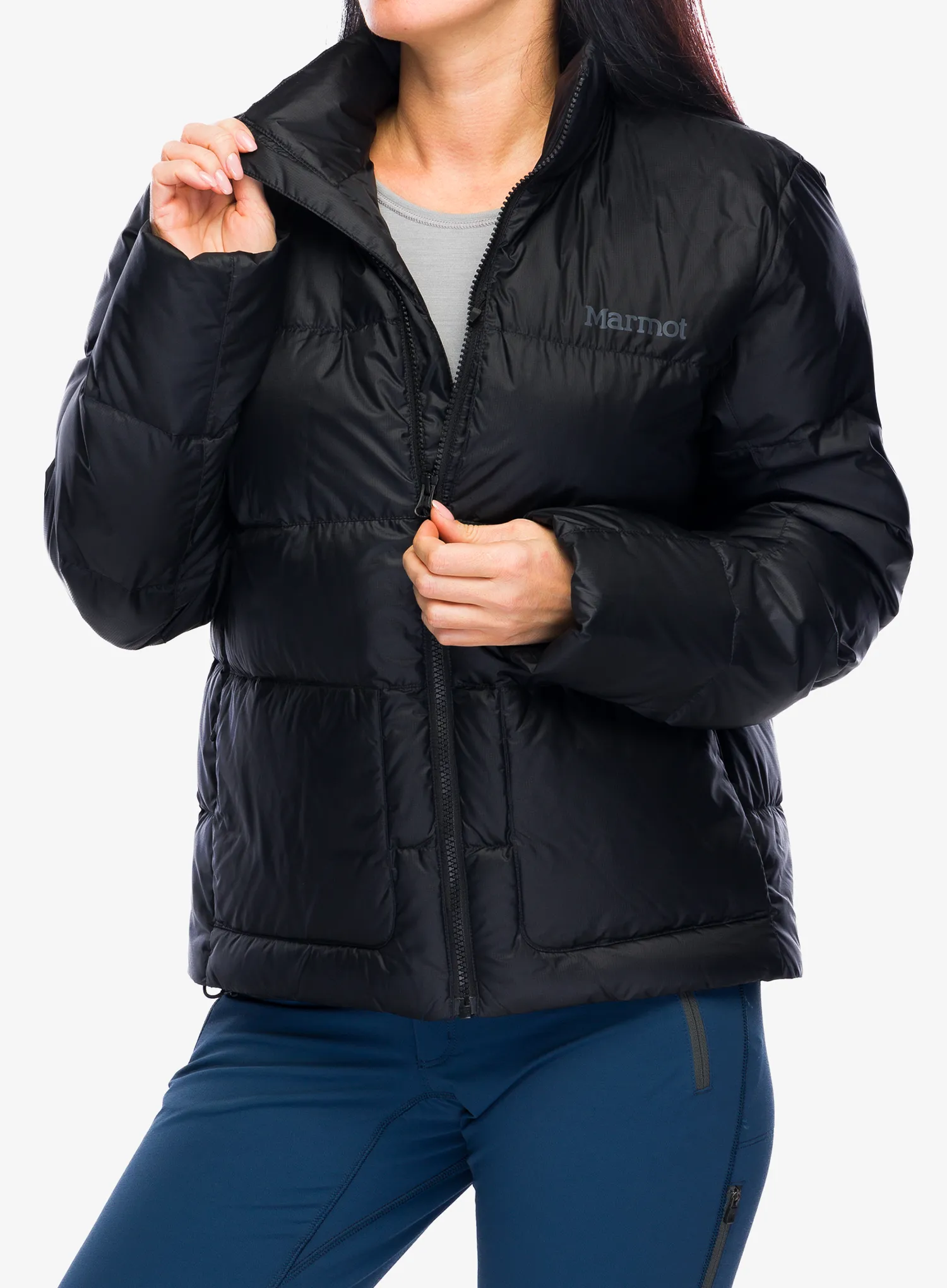 Ženska perjana jakna Marmot Guides Down Jacket - black