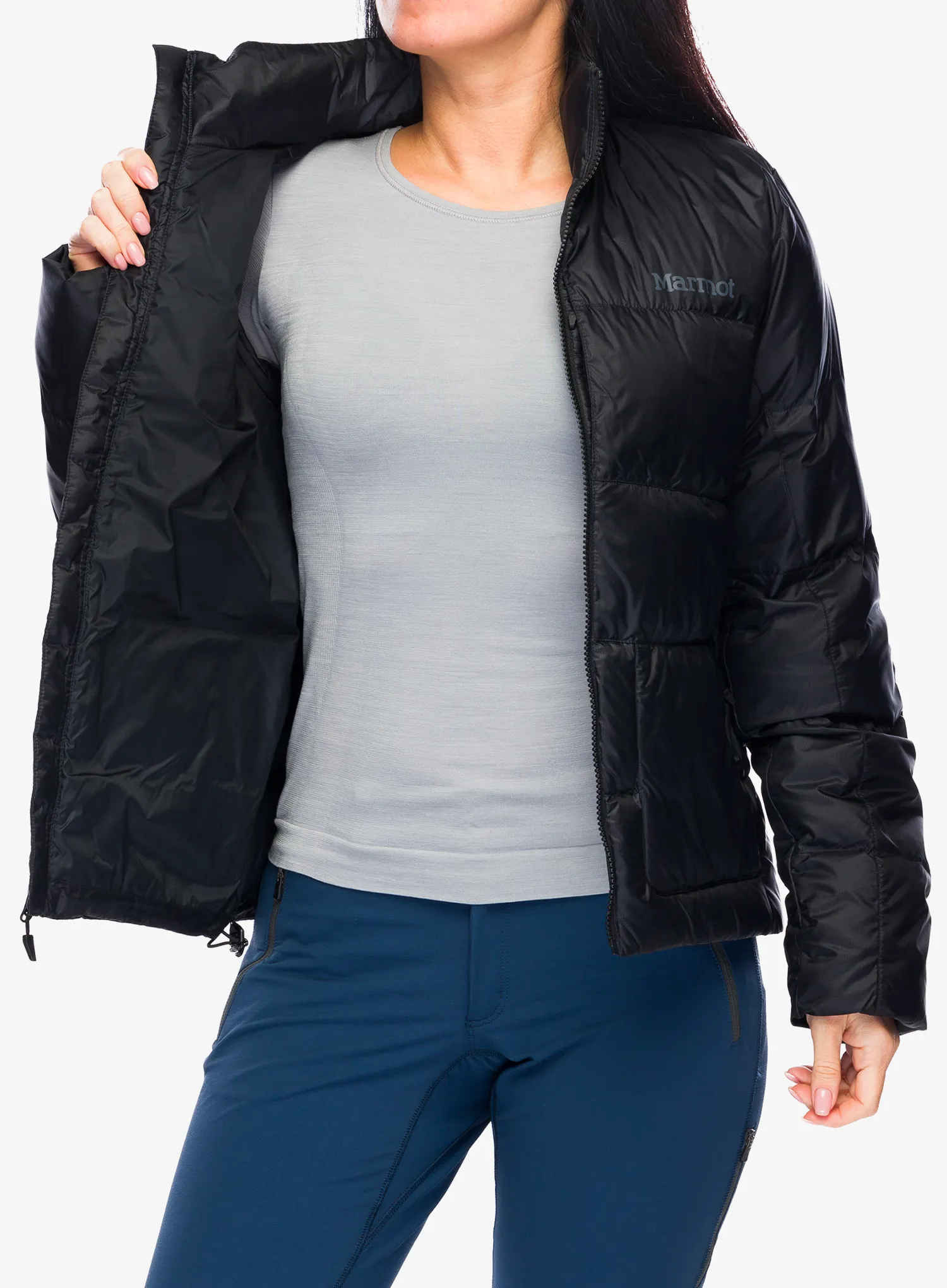 Ženska perjana jakna Marmot Guides Down Jacket - black