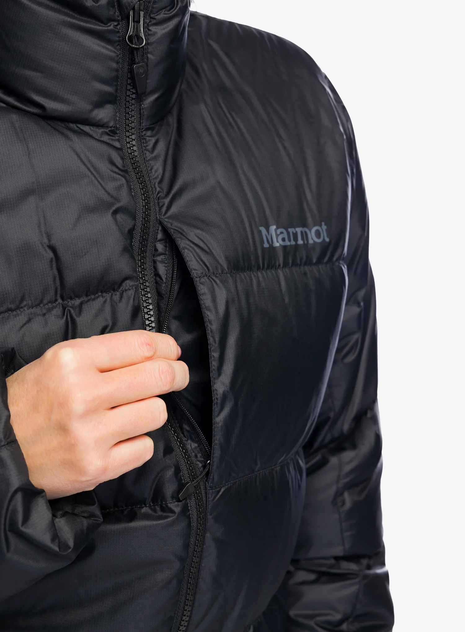 Ženska perjana jakna Marmot Guides Down Jacket - black